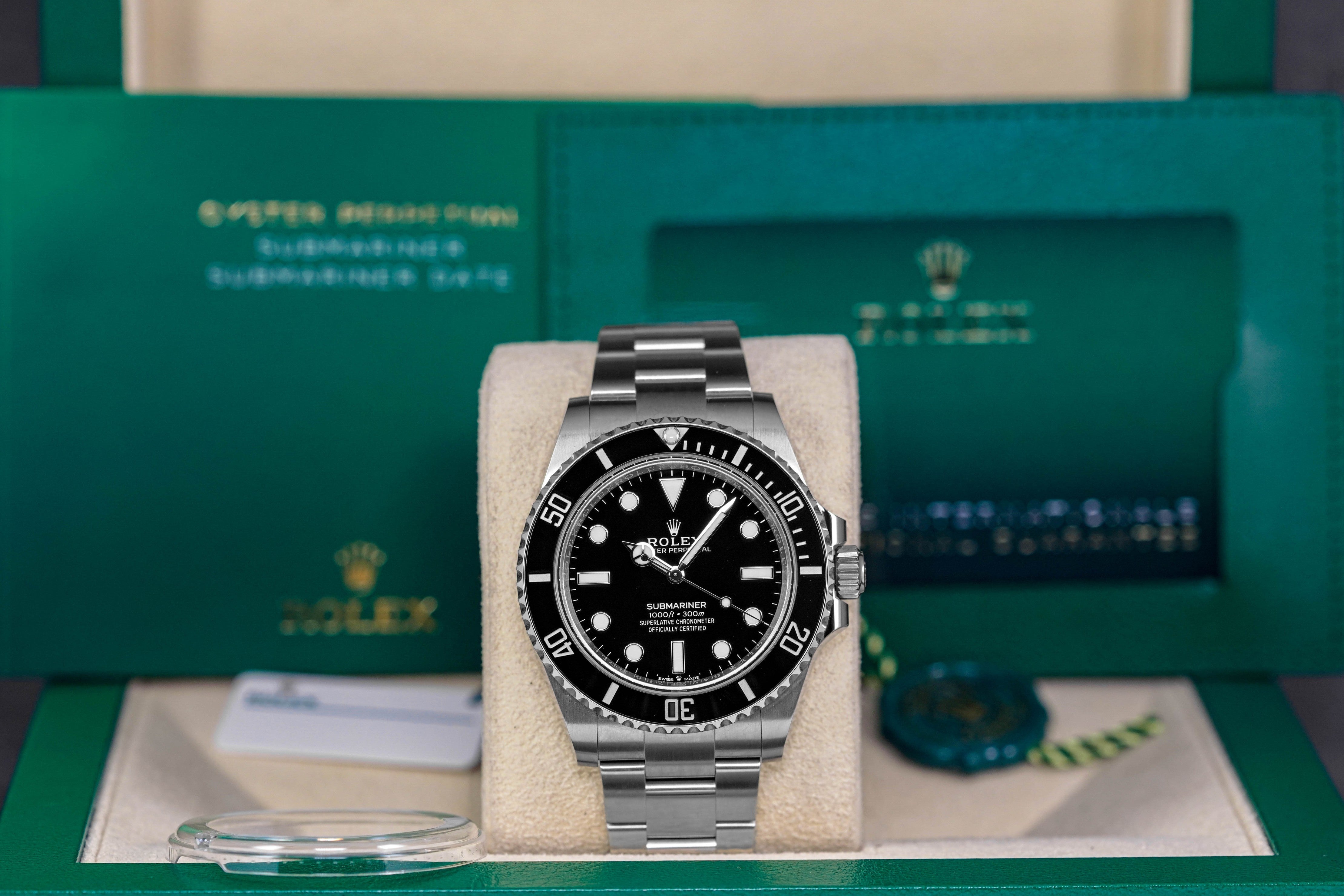 ROLEX SUBMARINER NO DATE 41MM (2024) – ONELUXE