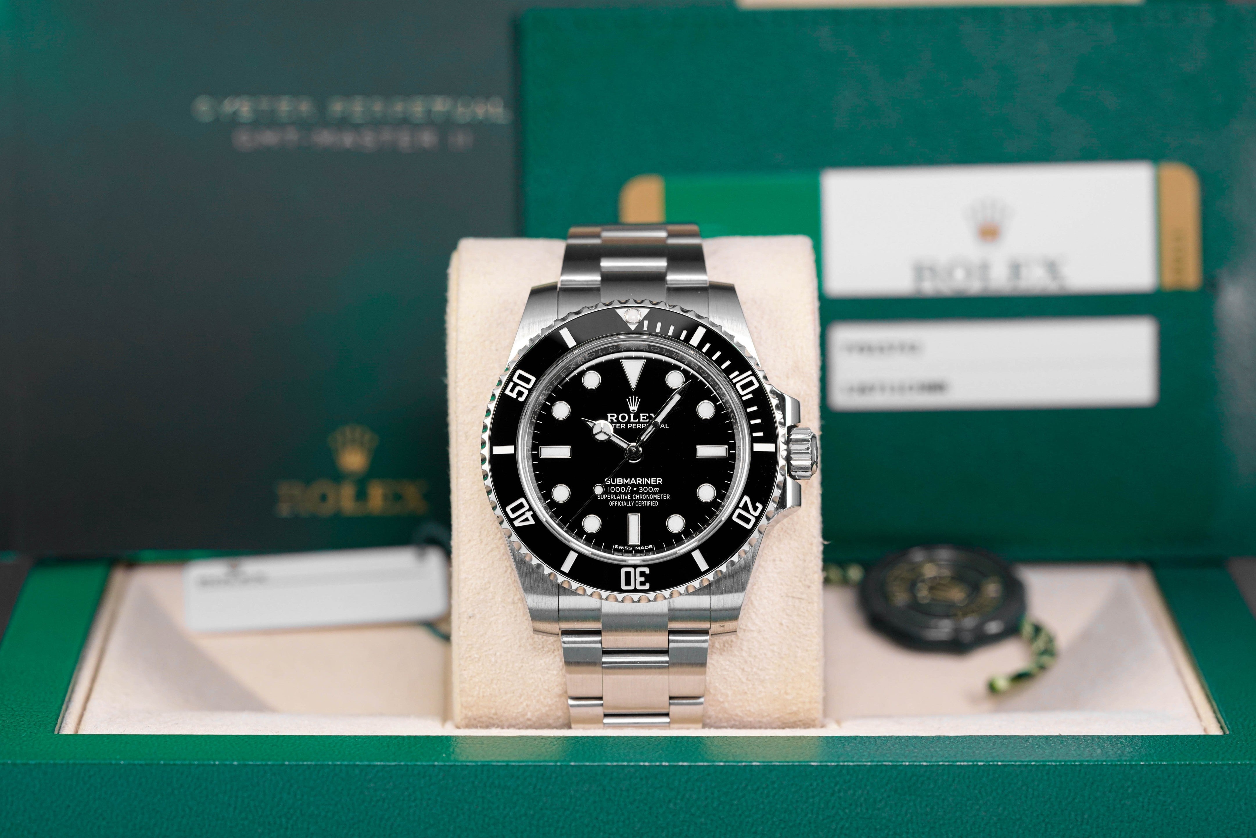 ROLEX SUBMARINER NO DATE 40MM (2020) – ONELUXE