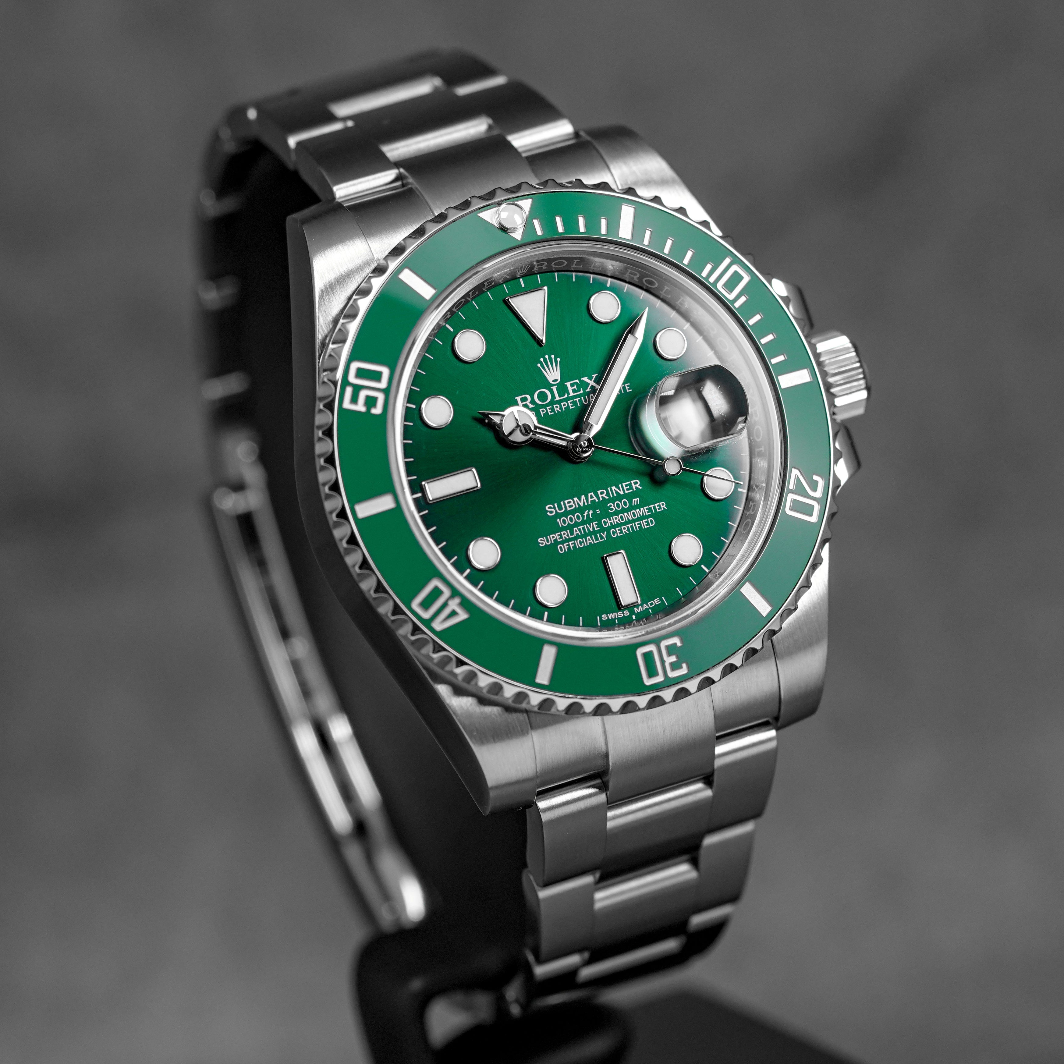 SUBMARINER DATE 40MM 'HULK' (2016)