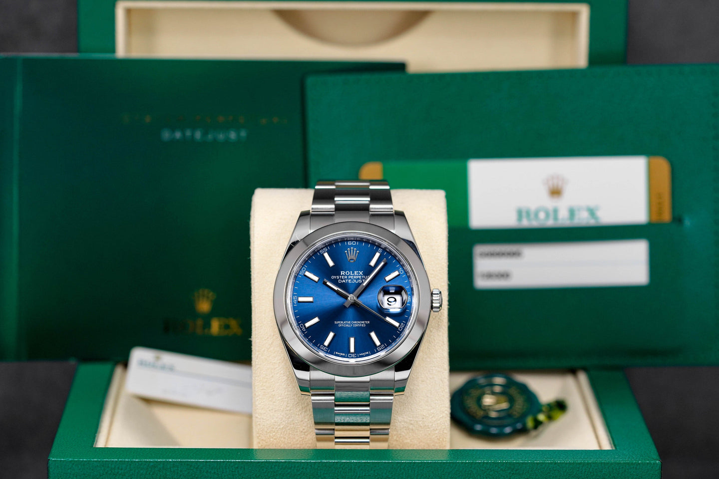 Rolex Datejust Blue