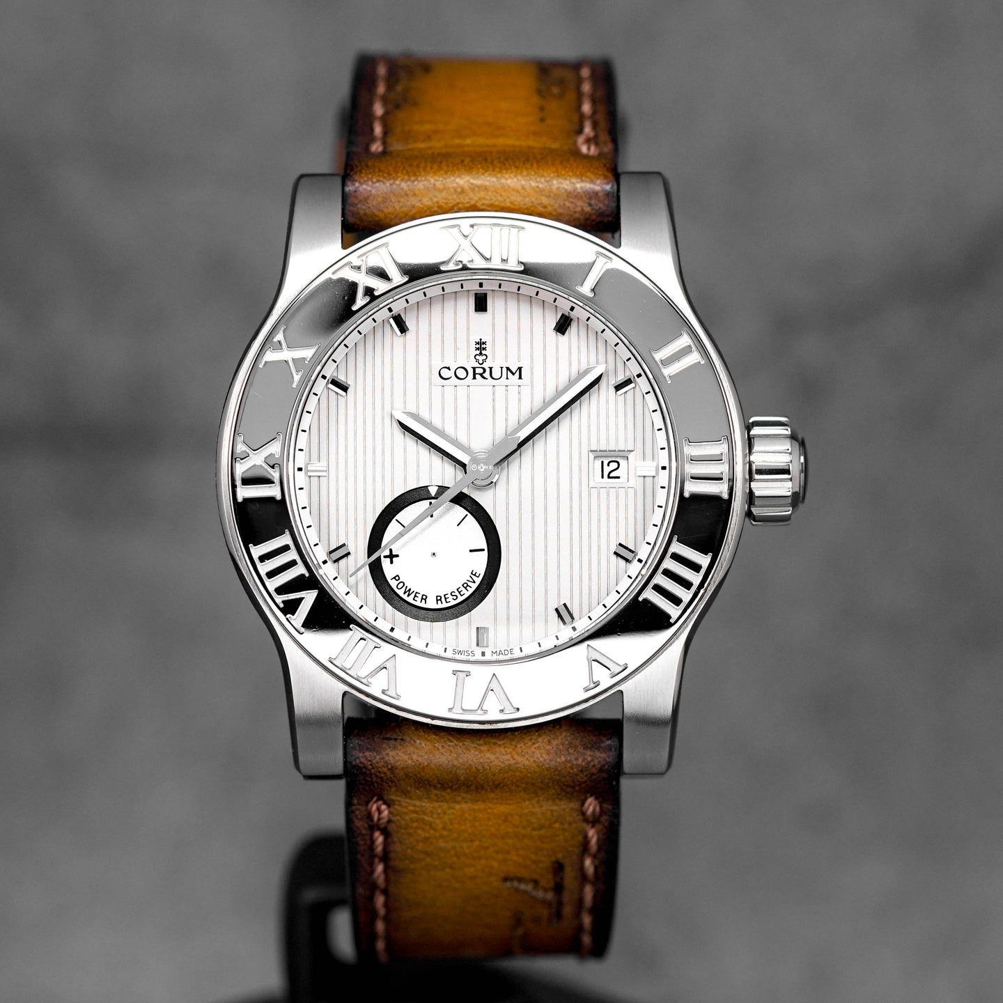 ROMULUS STEEL POWER RESERVE SILVER DIAL (WATCH ONLY)