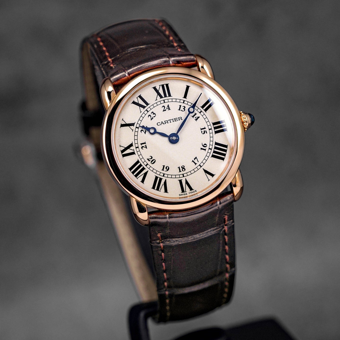 RONDE LOUIS CARTIER ROSEGOLD SILVER DIAL (2022)