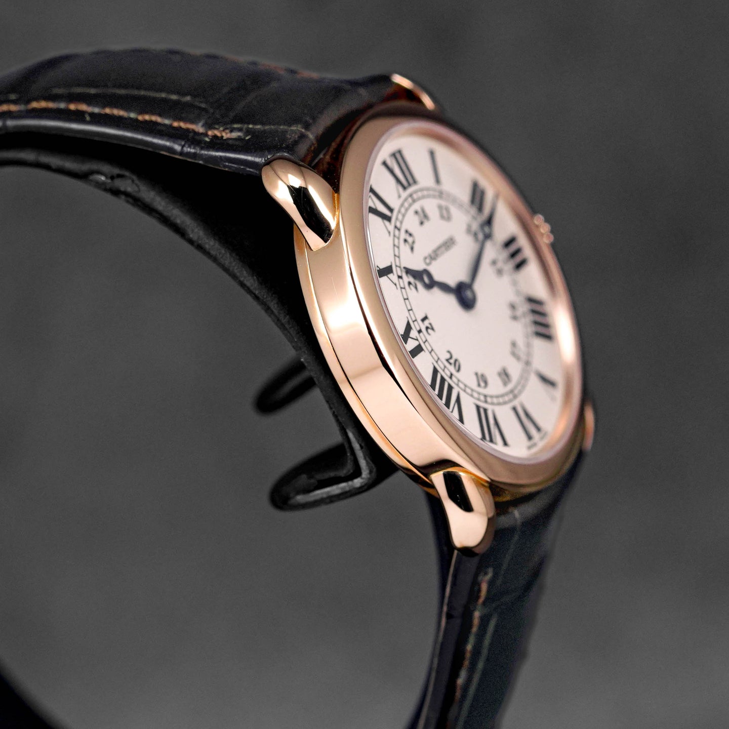 Ronde Louis Cartier Rosegold Silver