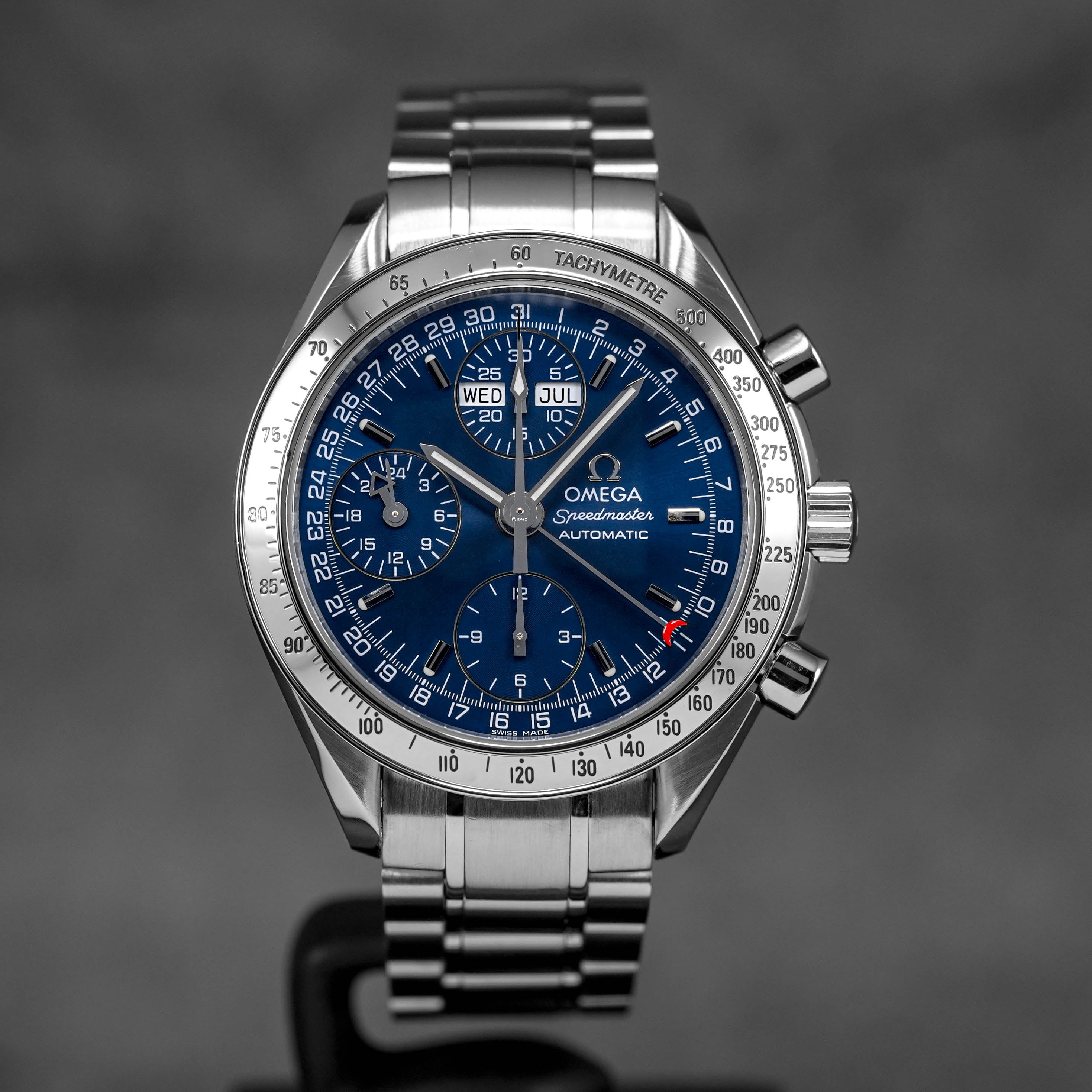 SPEEDMASTER DAY DATE BLUE DIAL (UNDATED)