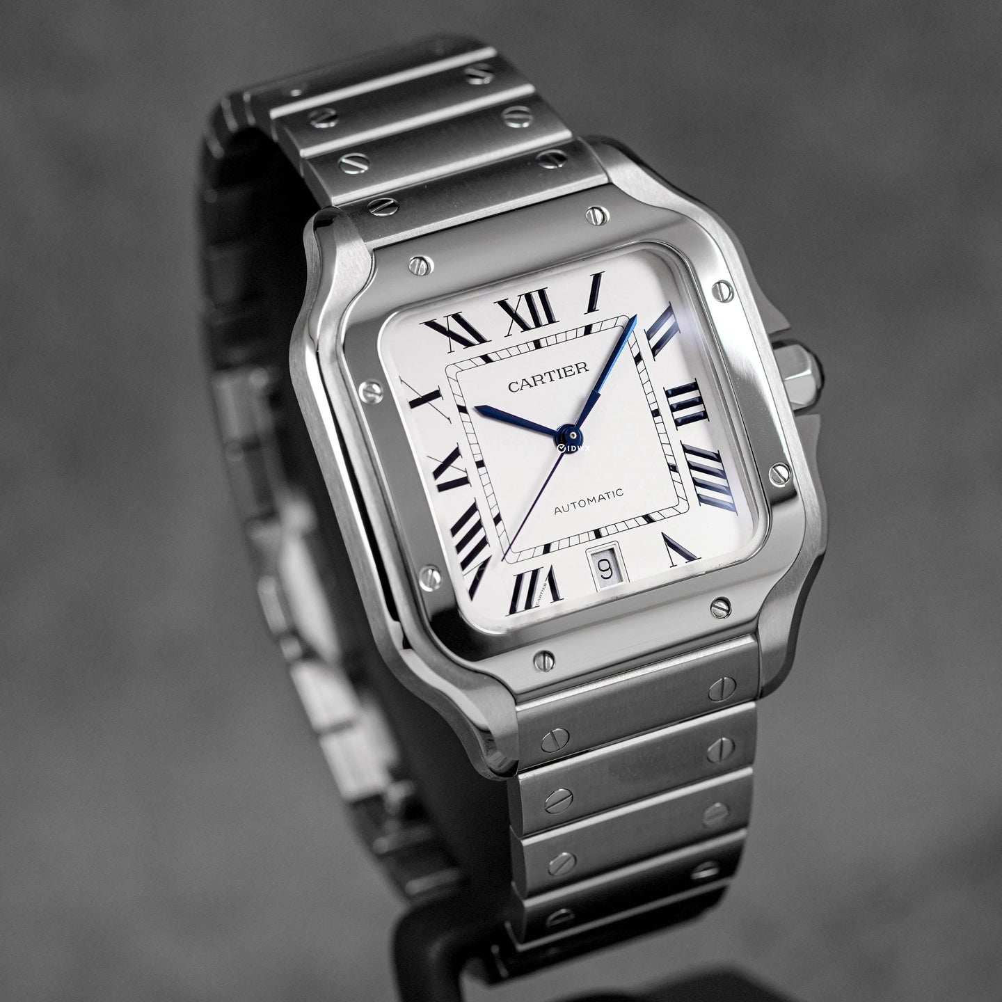 SANTOS DE CARTIER L WHITE DIAL (2021)