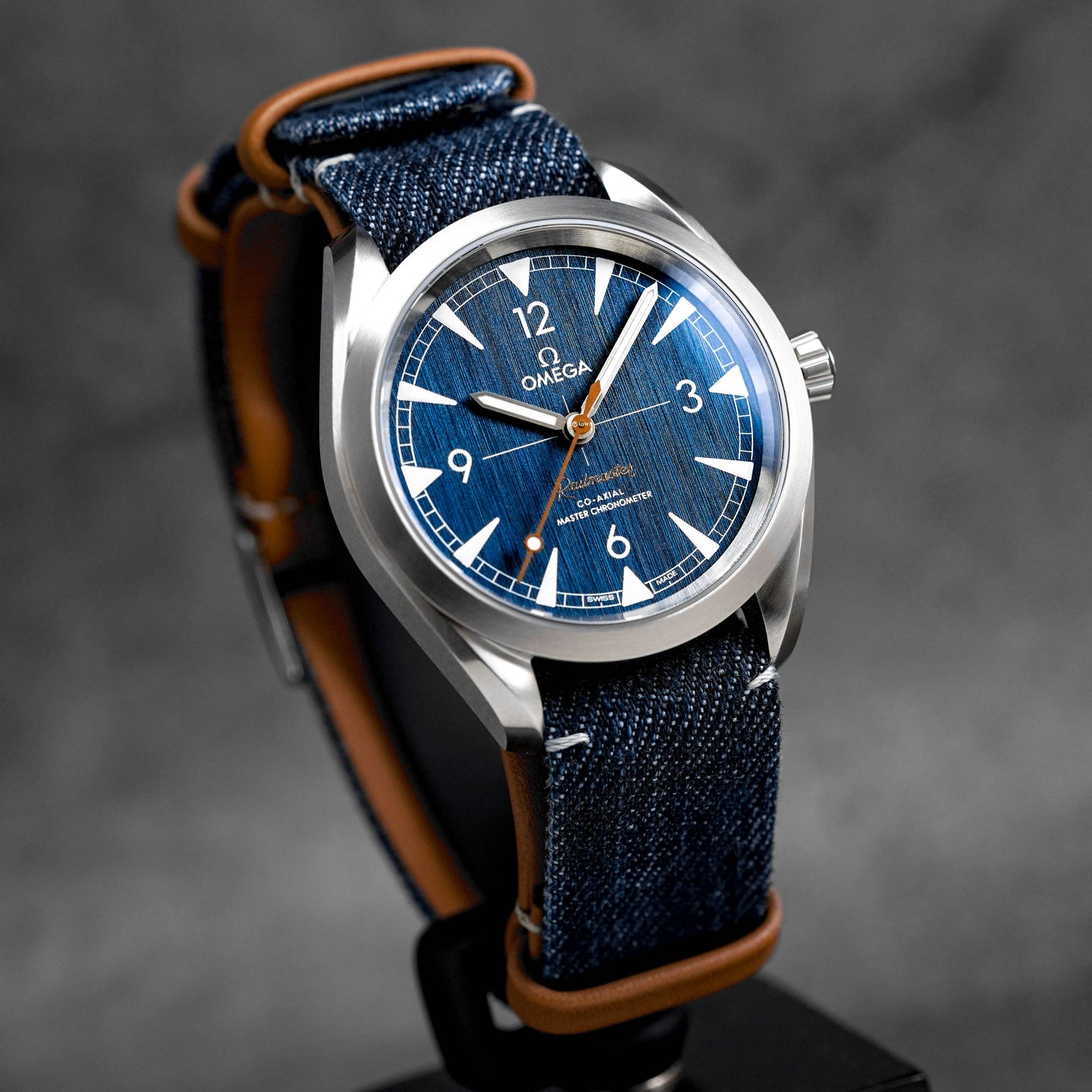 SEAMASTER RAILMASTER BLUE DIAL NATO STRAP (2024)