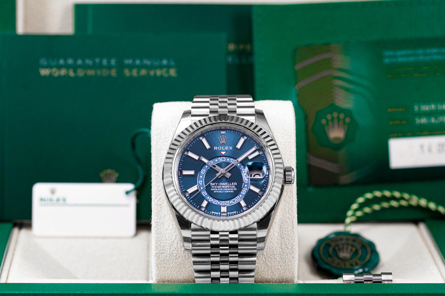 Harga Rolex Sky Dweller Blue Jubilee Indonesia