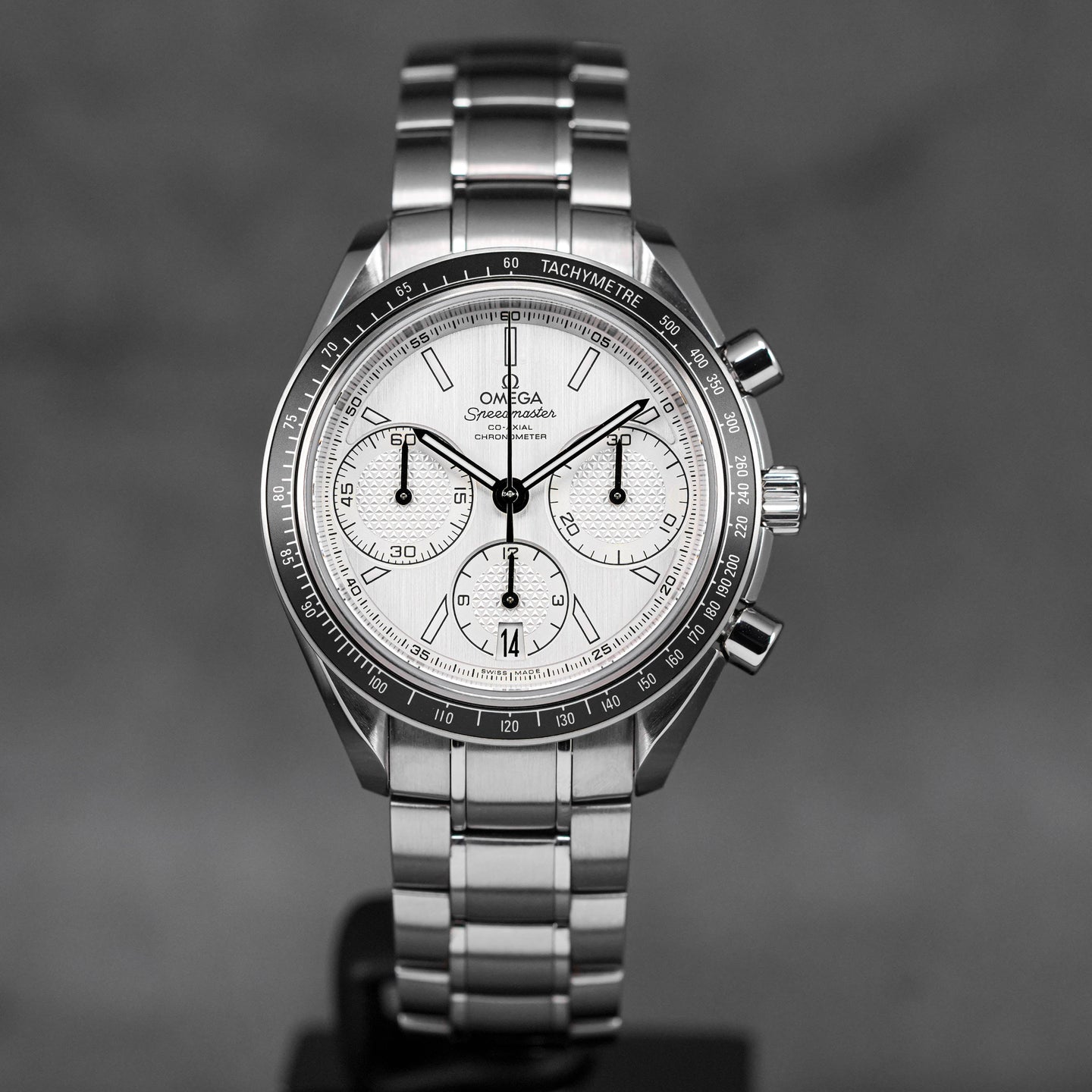 SPEEDMASTER RACING CHRONOGRAPH SILVER DIAL (2017)