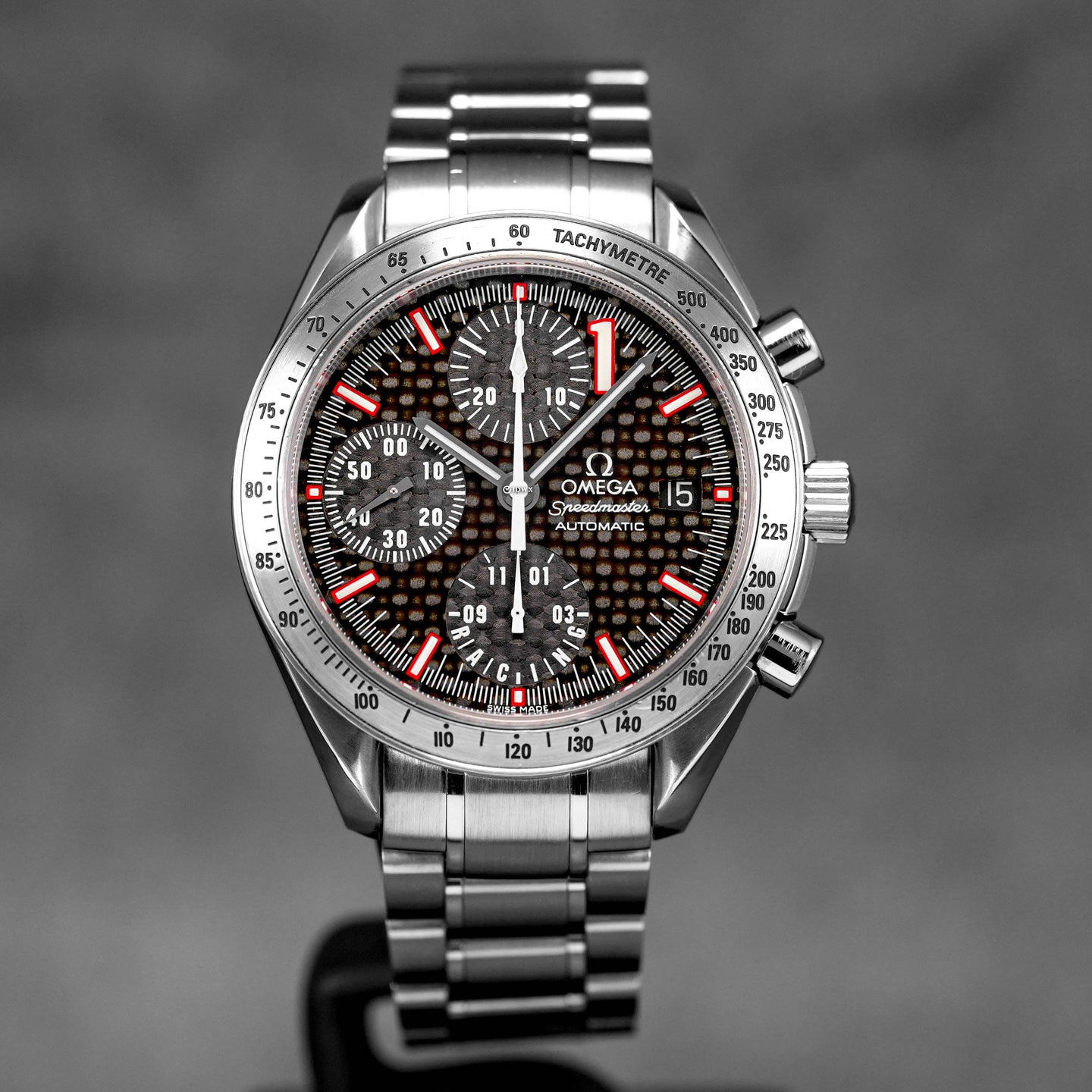 SPEEDMASTER RACING 'MICHAEL SCHUMACHER WORLD CHAMPION 2001' LIMITED EDITION (UNDATED)