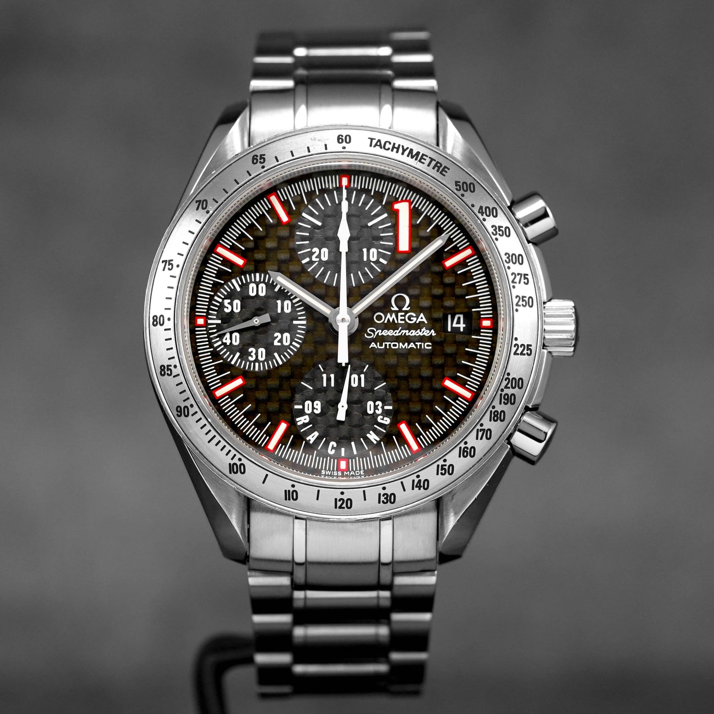 SPEEDMASTER RACING 'MICHAEL SCHUMACHER WORLD CHAMPION 2001' LIMITED EDITION (WATCH ONLY)