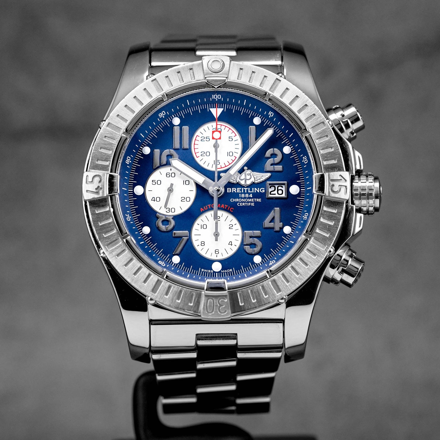 SUPER AVENGER CHRONOGRAPH 48MM BLUE DIAL (WATCH ONLY)