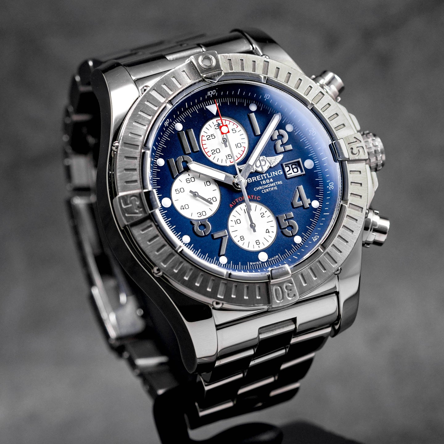 SUPER AVENGER CHRONOGRAPH 48MM BLUE DIAL (WATCH ONLY)