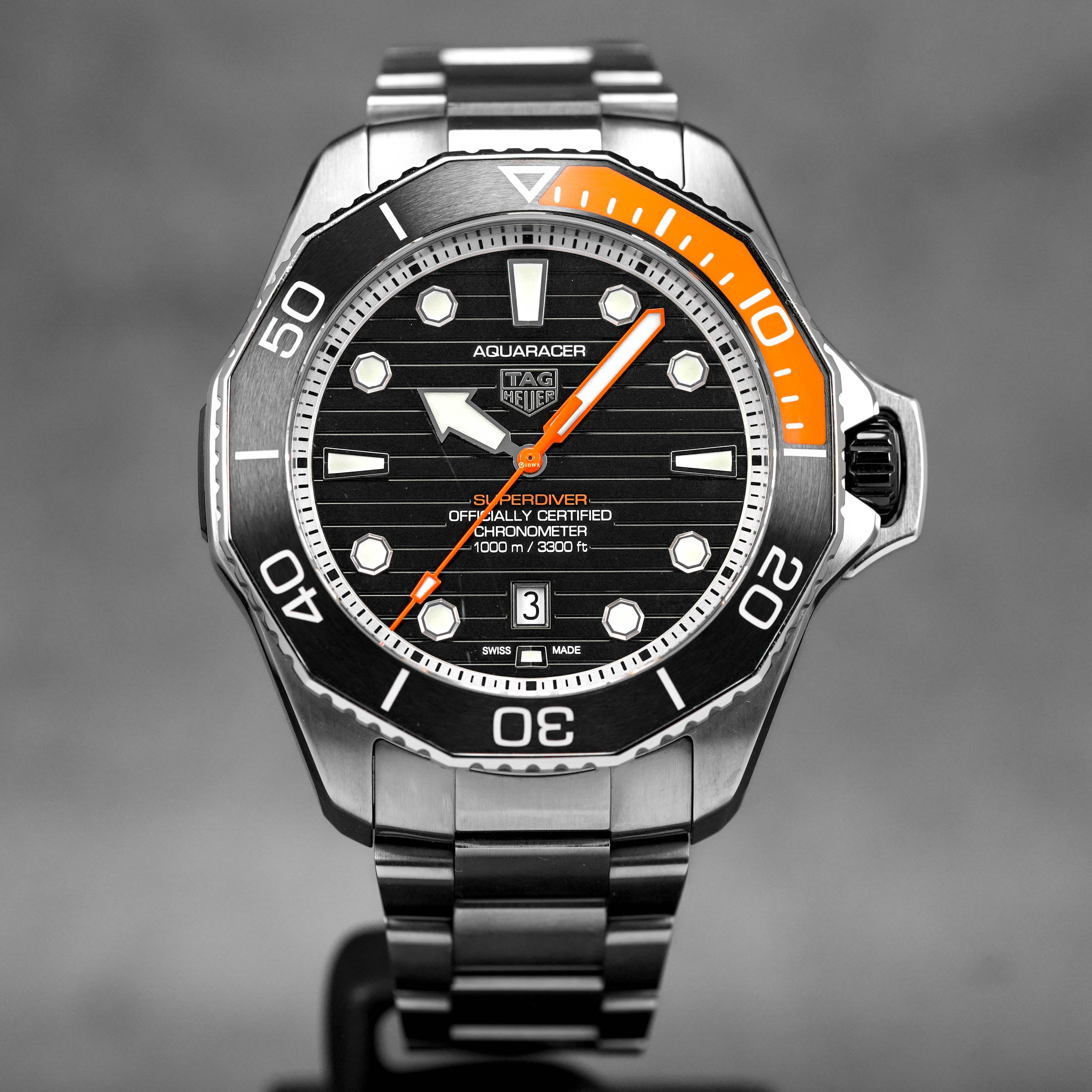 AQUARACER 1000 SUPERDIVER TITANIUM BLACK DIAL (2022)