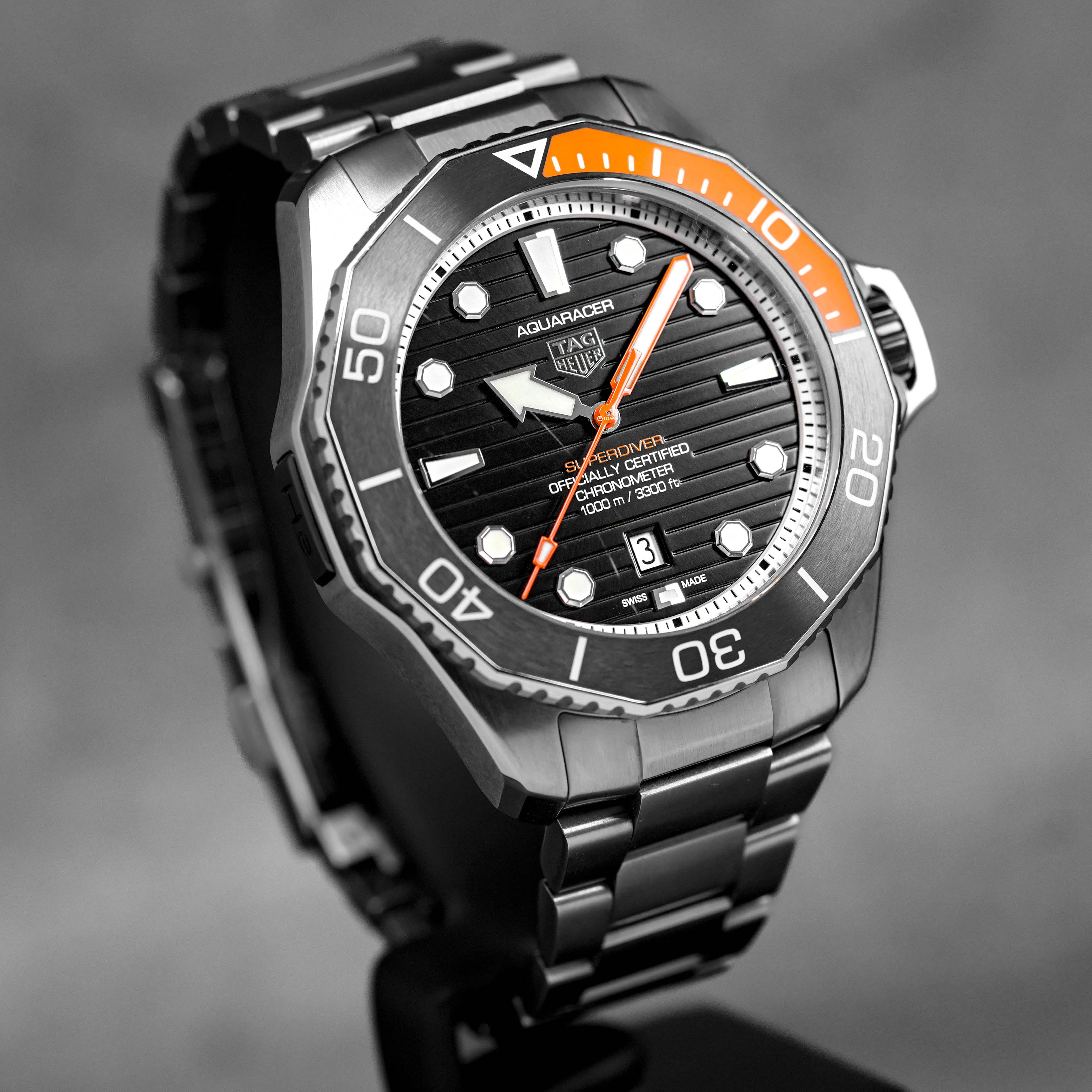 AQUARACER 1000 SUPERDIVER TITANIUM BLACK DIAL (2022)