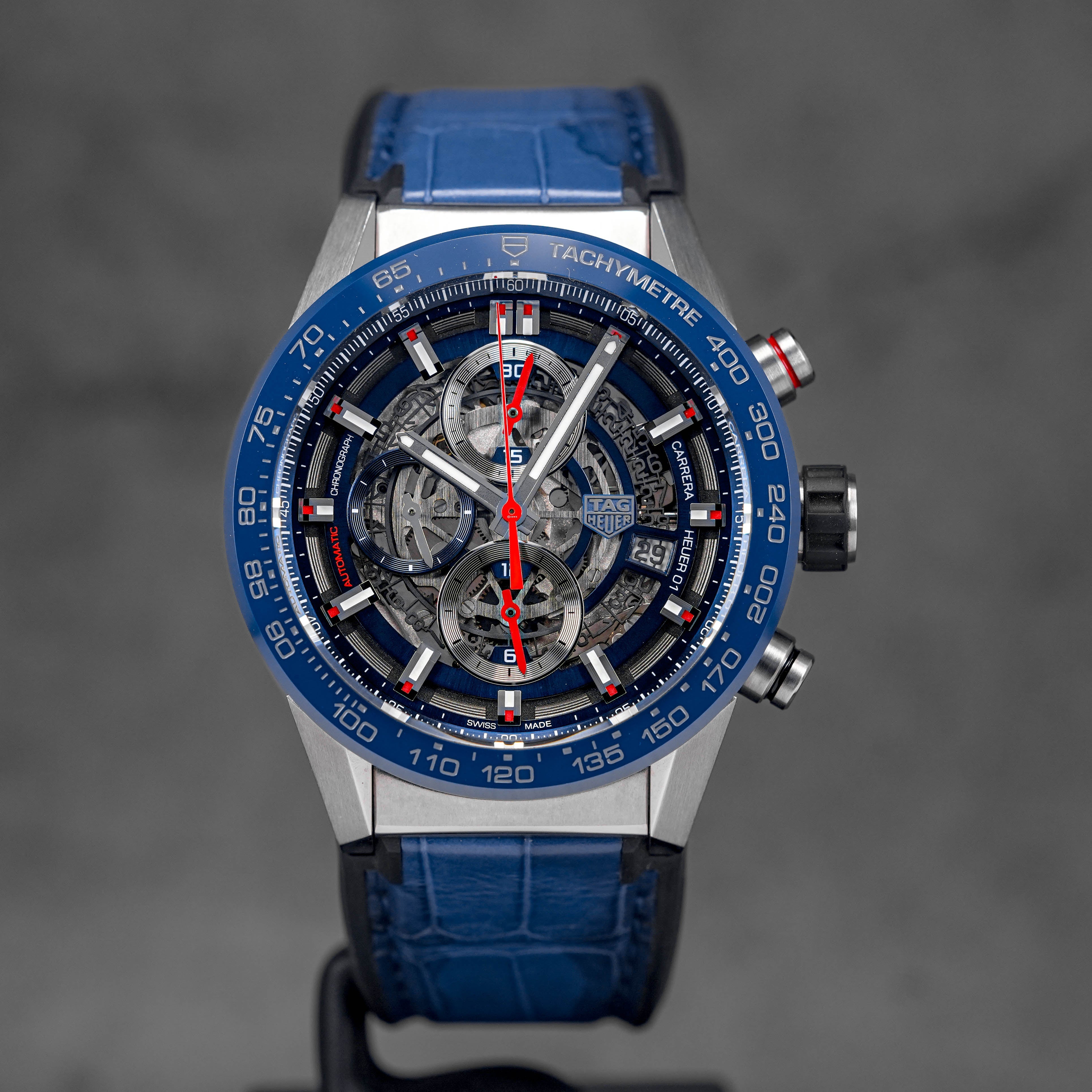 Harga Tag Heuer Carrera Skeleton Blue