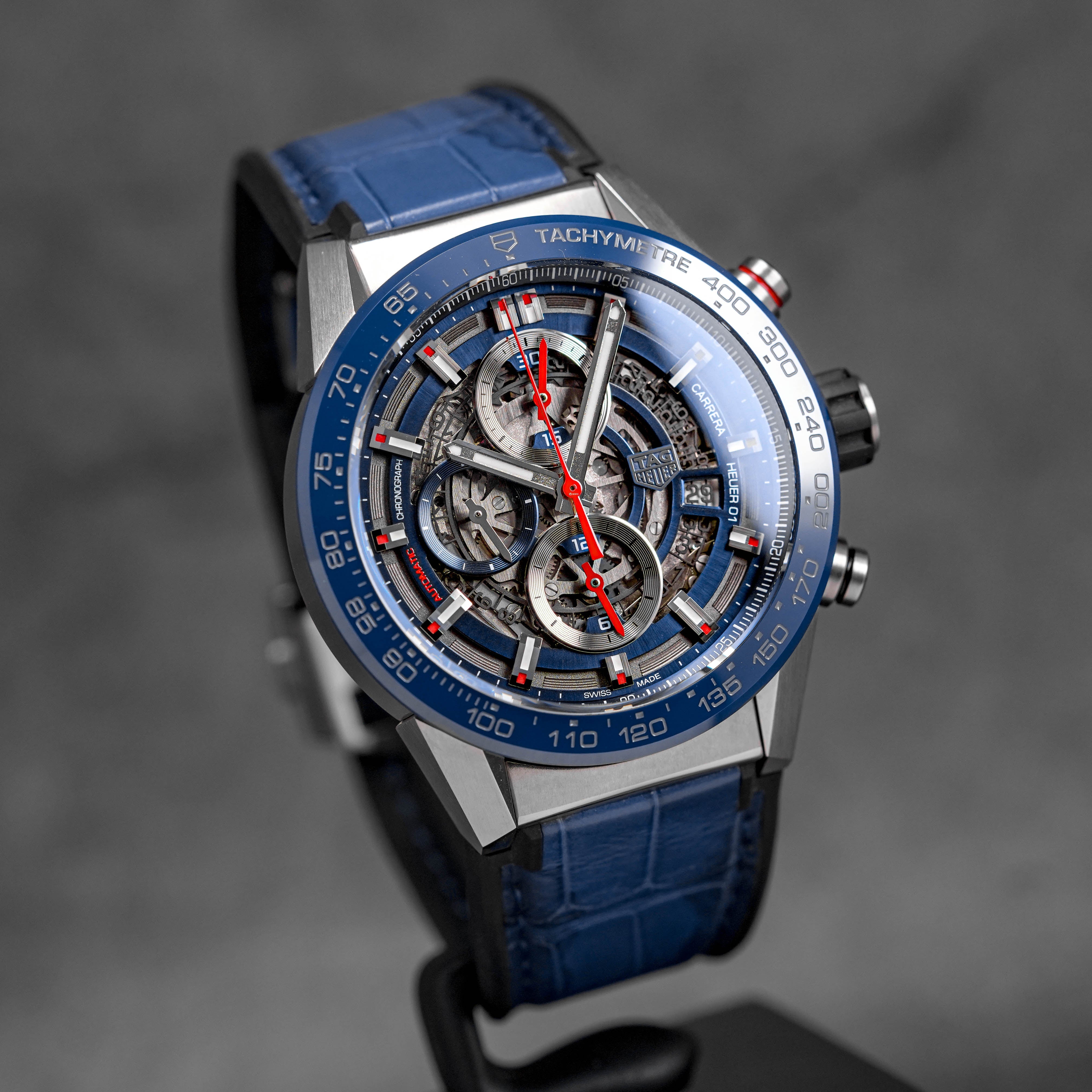 Harga Tag Heuer Carrera Skeleton Blue