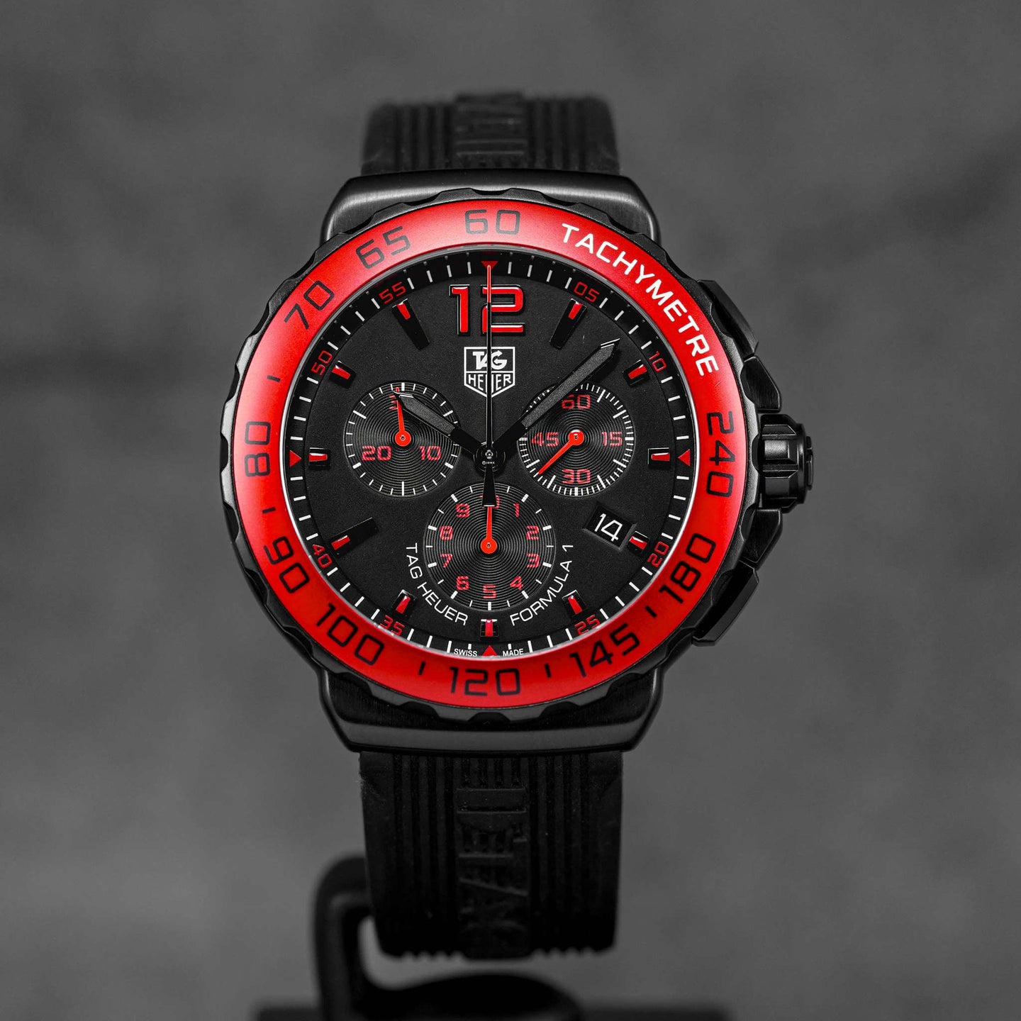 FORMULA 1 QUARTZ CHRONOGRAPH STEEL PVD BLACK RED (2009)