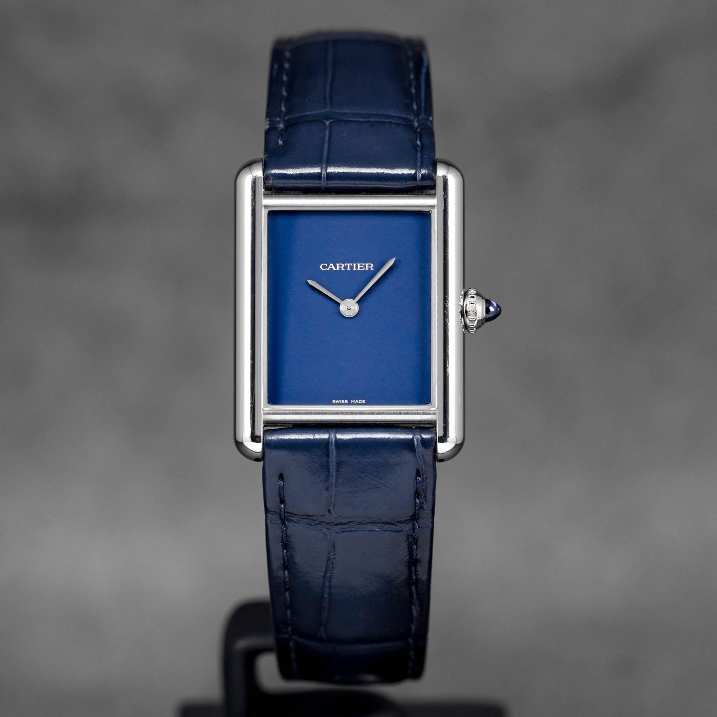 TANK MUST DE CARTIER L BLUE DIAL (2021)