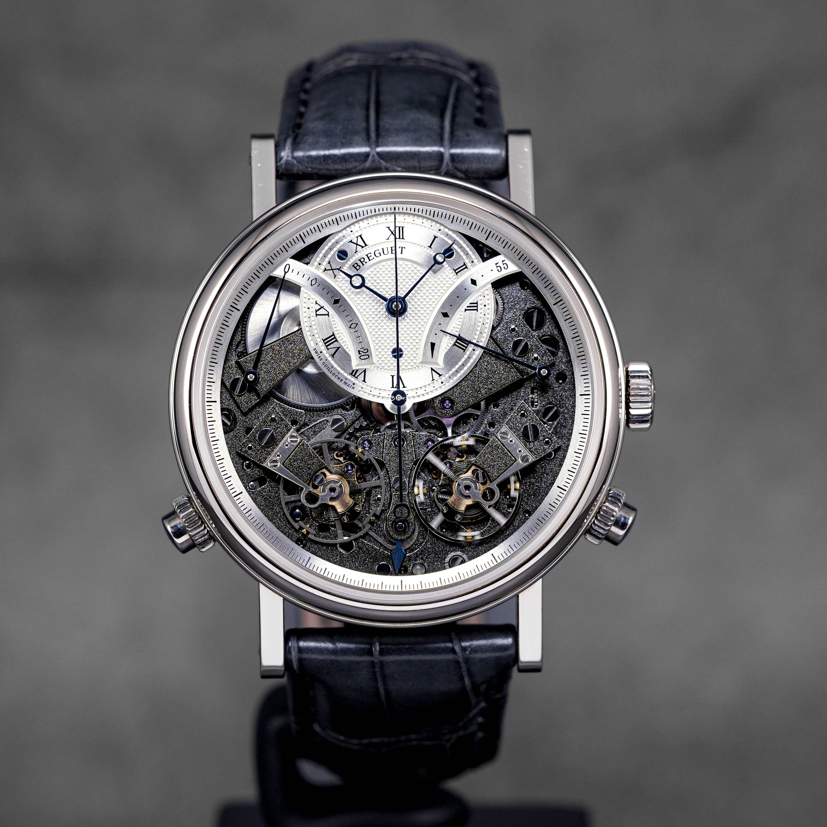 TRADITION CHRONOGRAPH 7077 WHITEGOLD ANTHRACITE DIAL (2017)