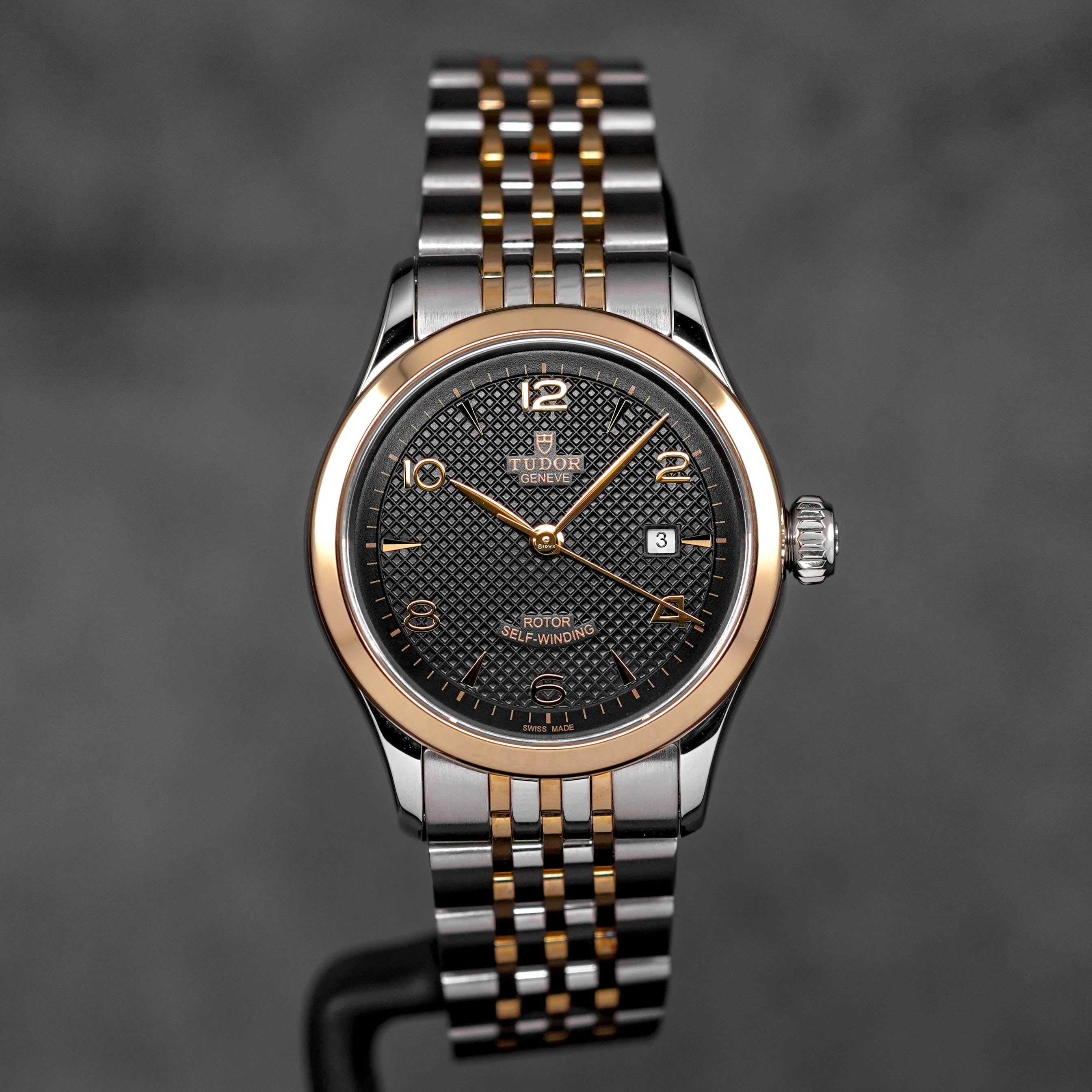 1926 28MM TWOTONE ROSEGOLD BLACK DIAL (2023)