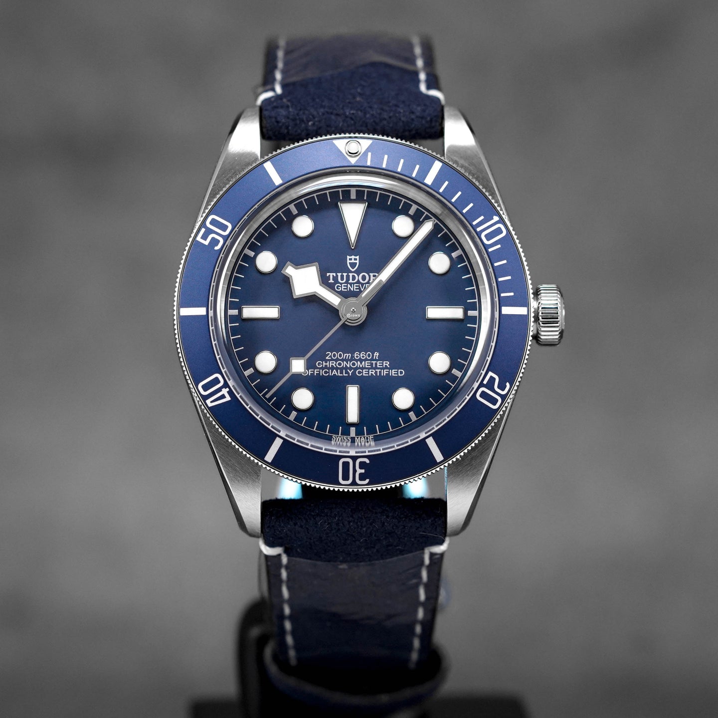 BLACK BAY 58 BLUE DIAL LEATHER STRAP (2022)