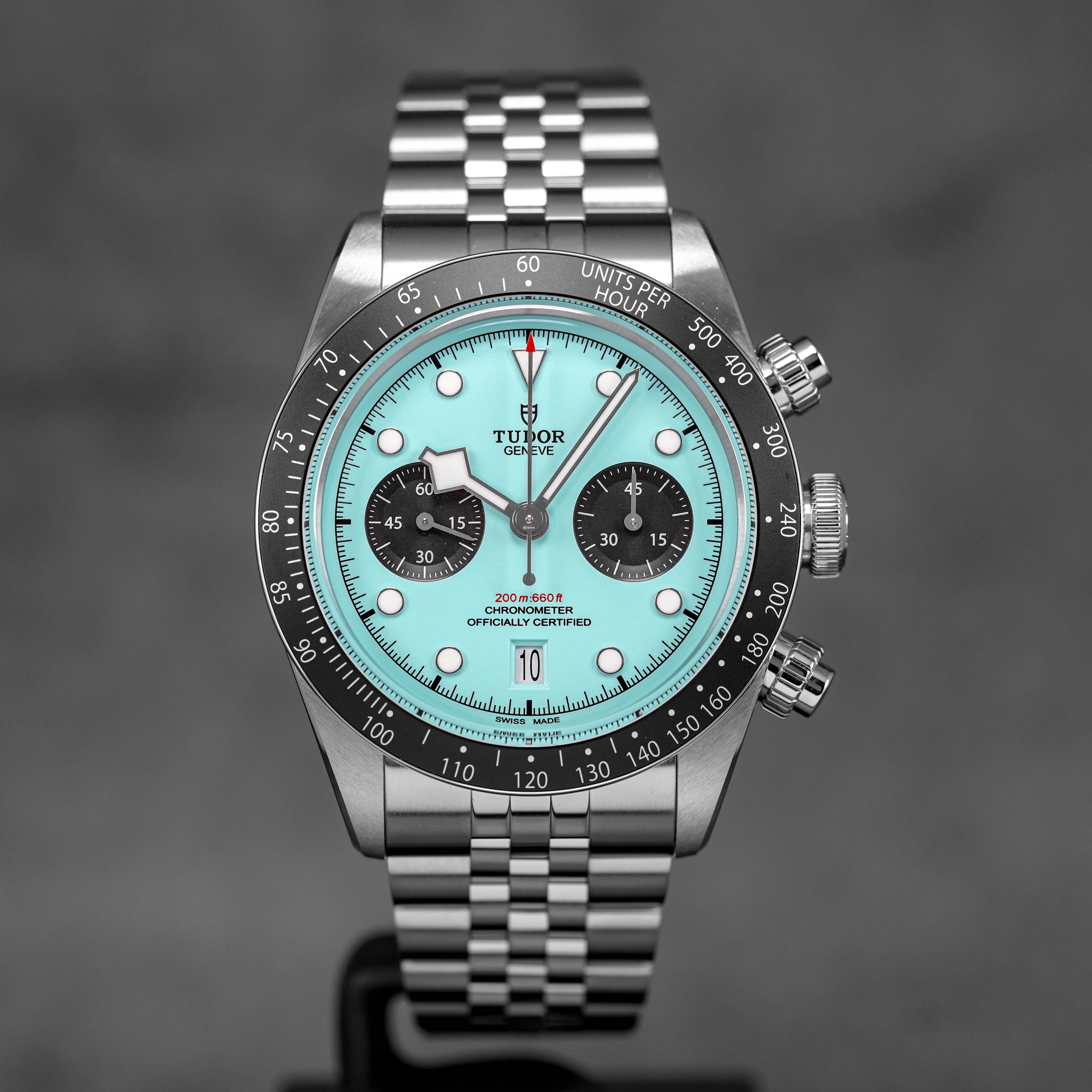 BLACK BAY CHRONO 'FLAMINGO' BLUE TURQUOISE DIAL (2025)