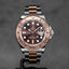 YACHT-MASTER 40MM TWOTONE ROSEGOLD CHOCO DIAL (2024)