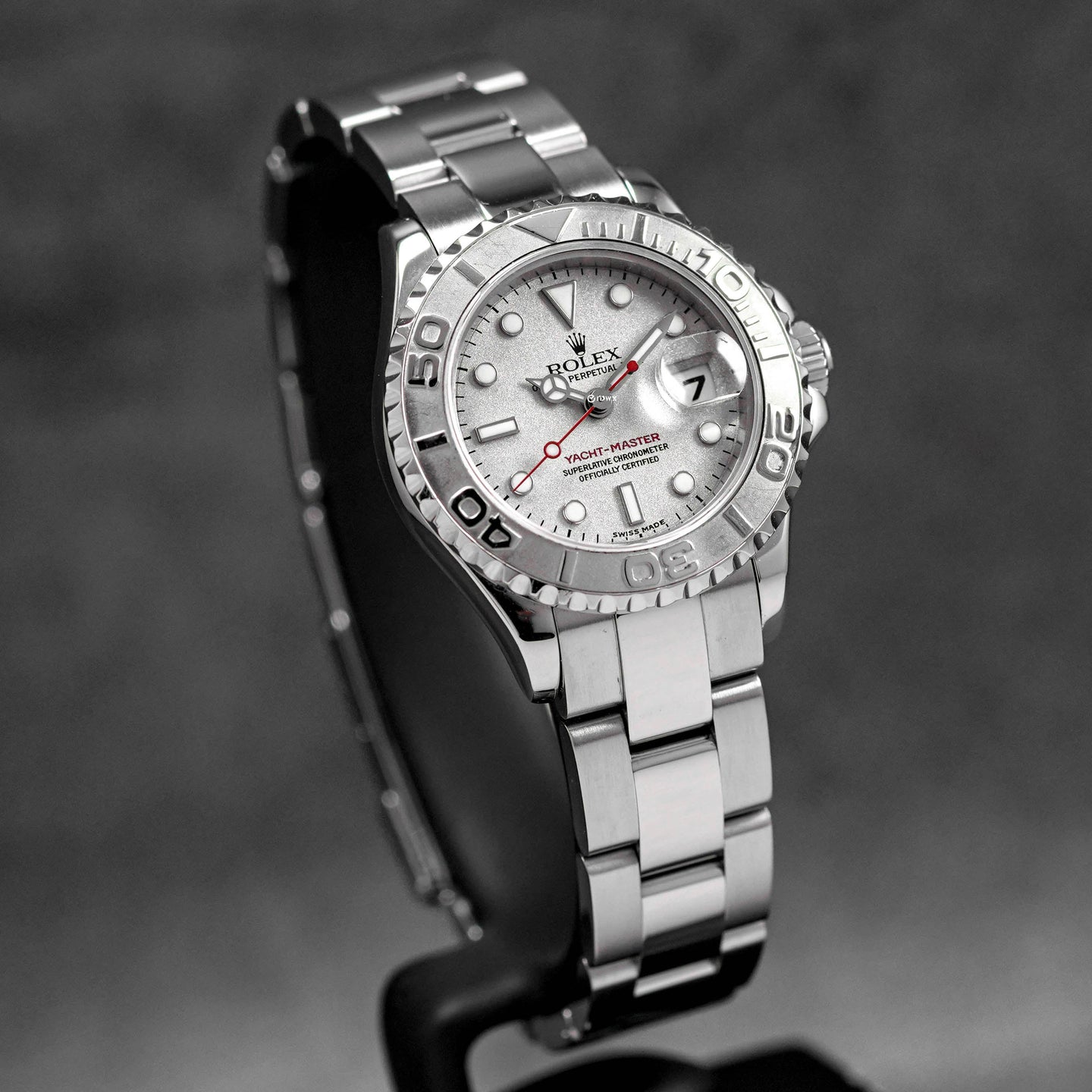 YACHT-MASTER 29MM PLATINUM SILVER DIAL (2003)