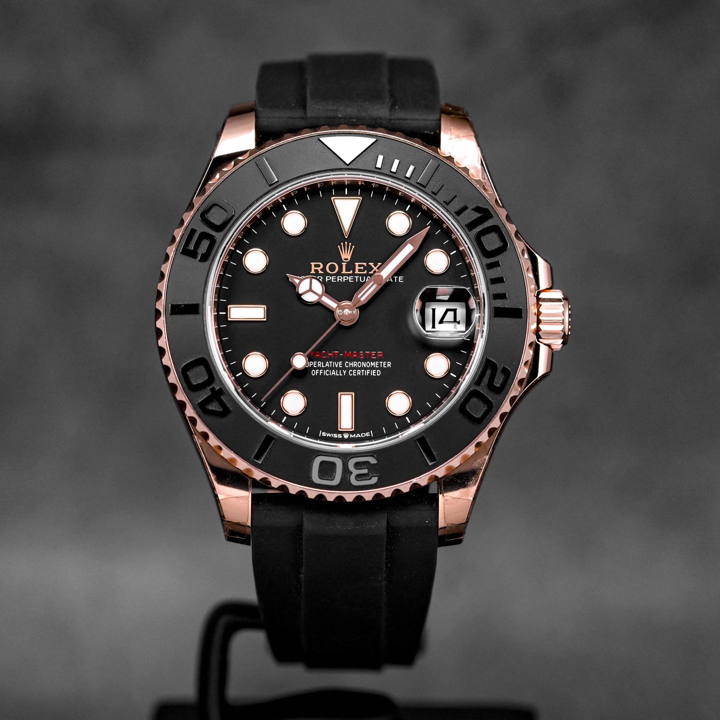 YACHT-MASTER 37MM ROSEGOLD OYSTERFLEX (2022)