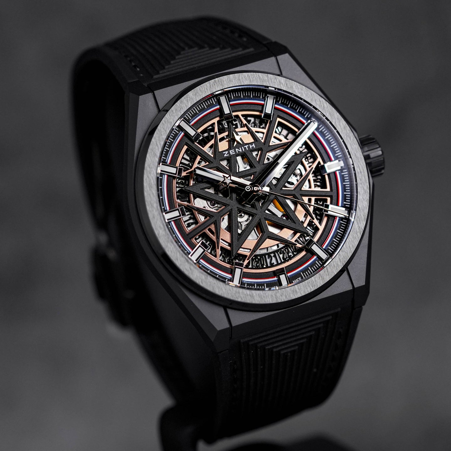 DEFY CLASSIC 41MM 'FUSALP' CERAMIC SKELETON BLACK LIMITED EDITION (2023)