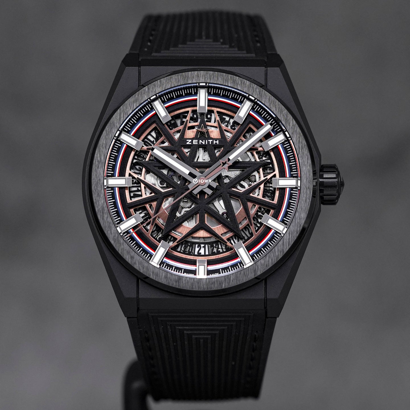 DEFY CLASSIC 41MM 'FUSALP' CERAMIC SKELETON BLACK LIMITED EDITION (2023)