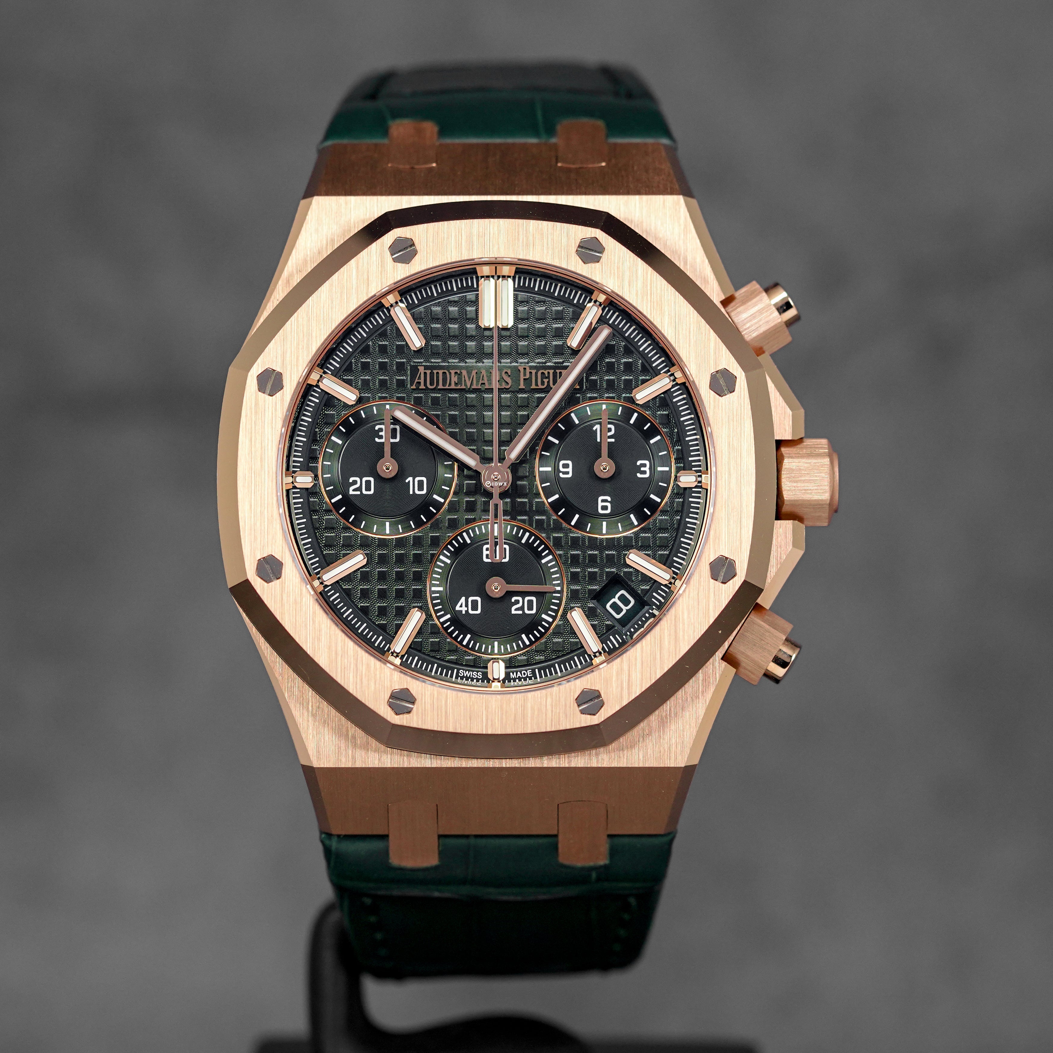 ROYAL OAK CHRONOGRAPH 41MM ROSEGOLD KHAKI GREEN DIAL (2026)