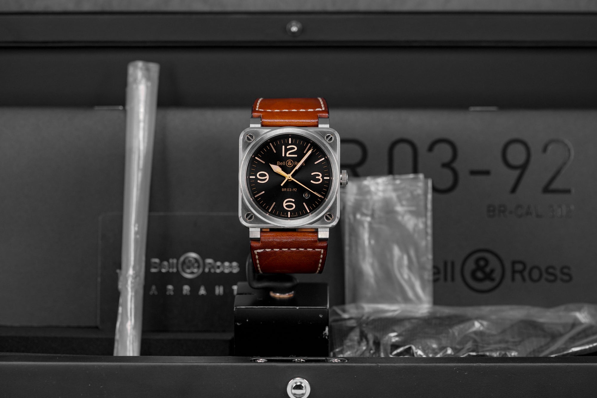 harga bell ross br 03-92 golden heritage