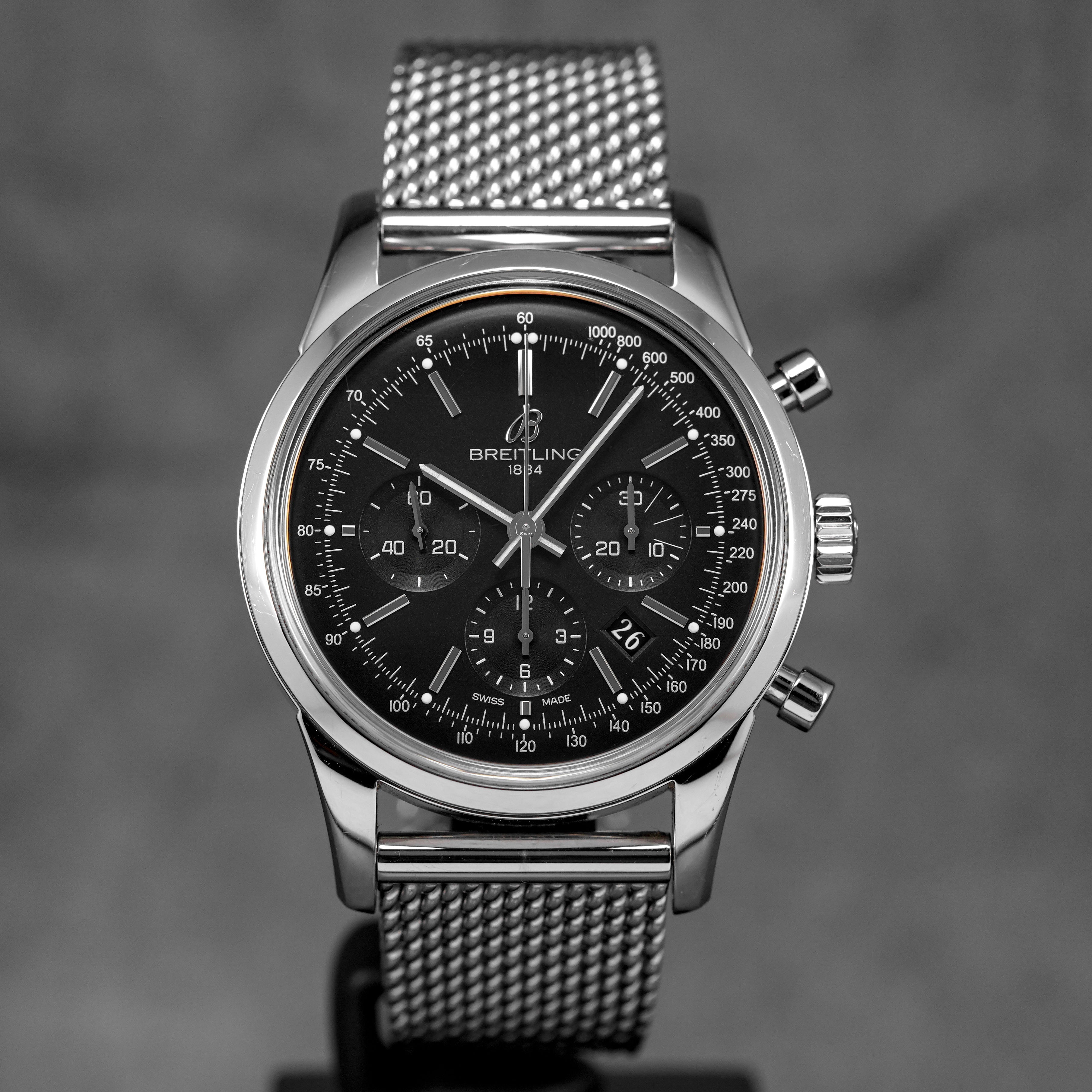TRANSOCEAN CHRONOGRAPH 43MM BLACK DIAL (2013)