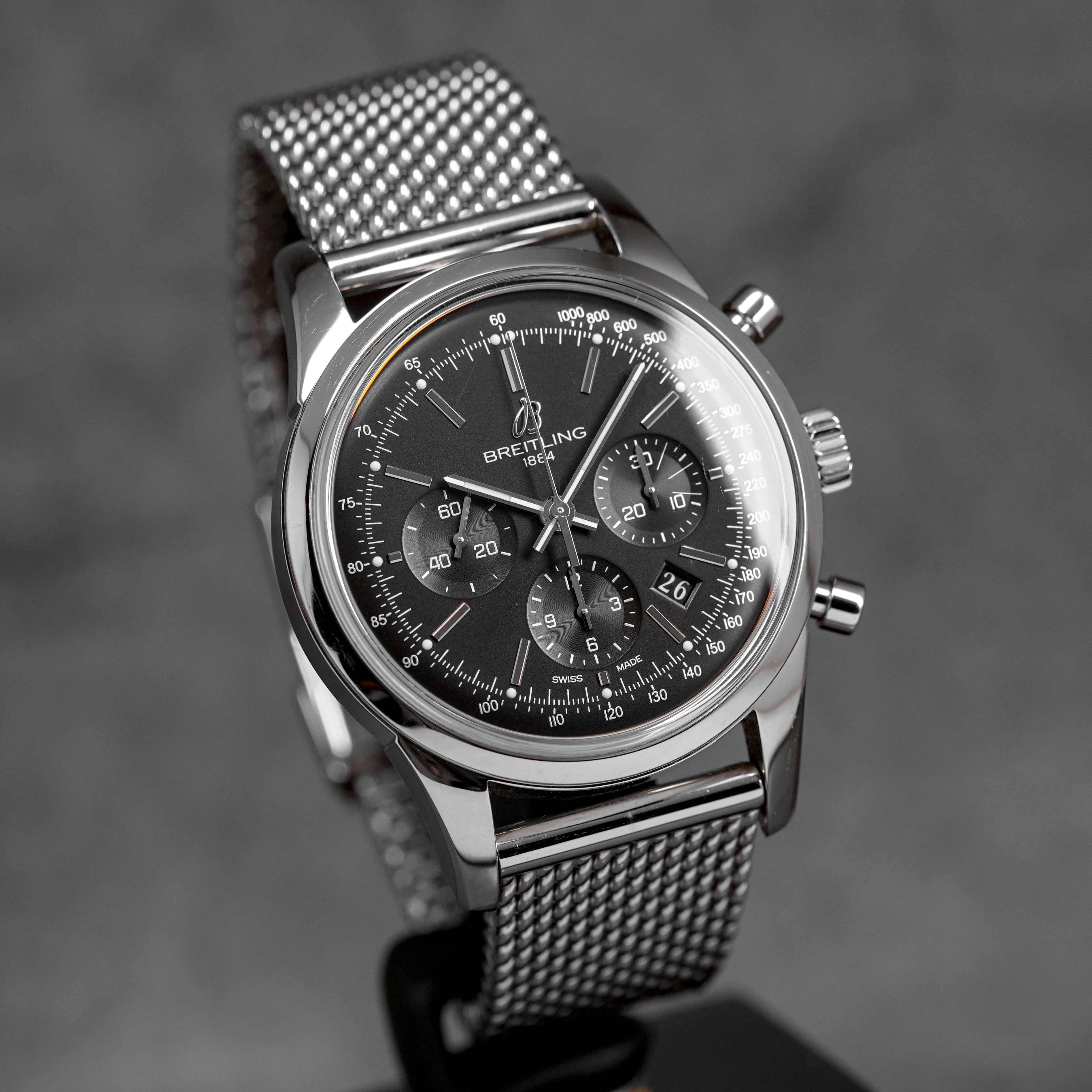 TRANSOCEAN CHRONOGRAPH 43MM BLACK DIAL (2013)