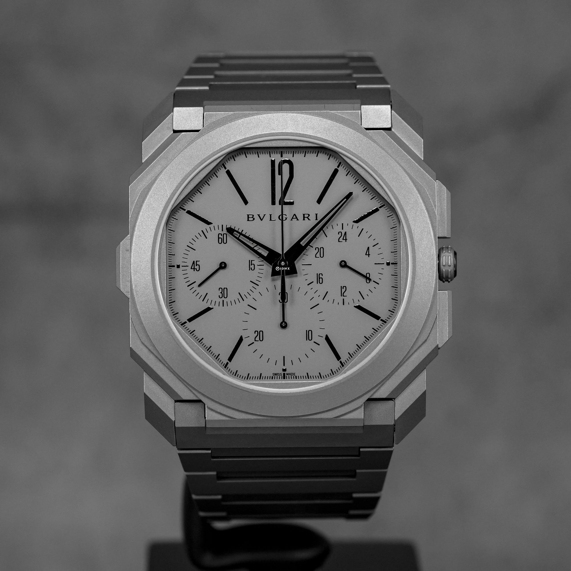 OCTO FINISSIMO CHRONO GMT TITANIUM GREY (WATCH ONLY)