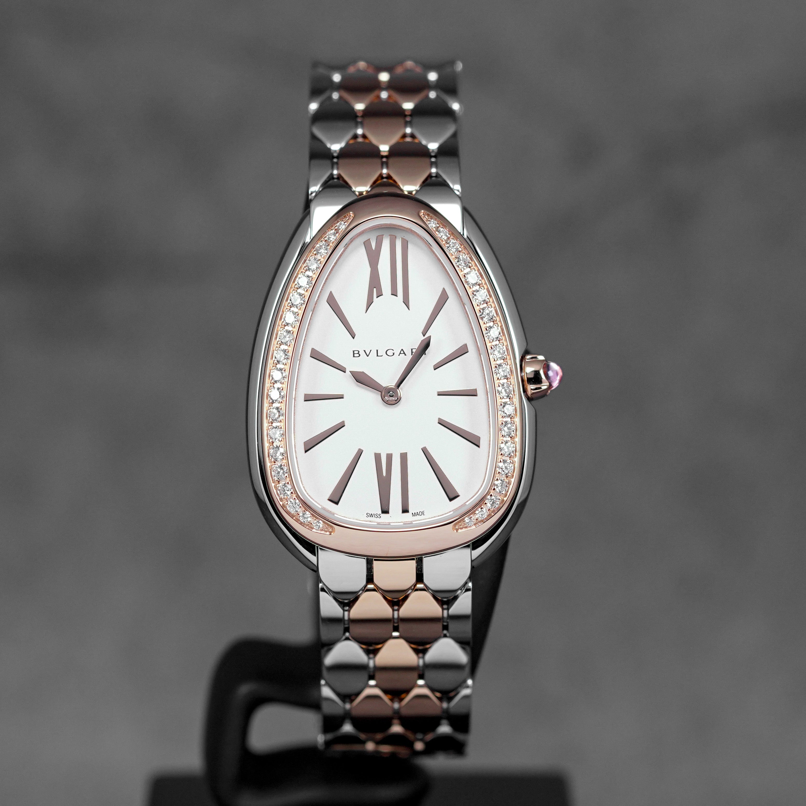 SERPENTI SEDUTTORI TWOTONE ROSEGOLD WHITE DIAL DIAMOND BEZEL (2026)