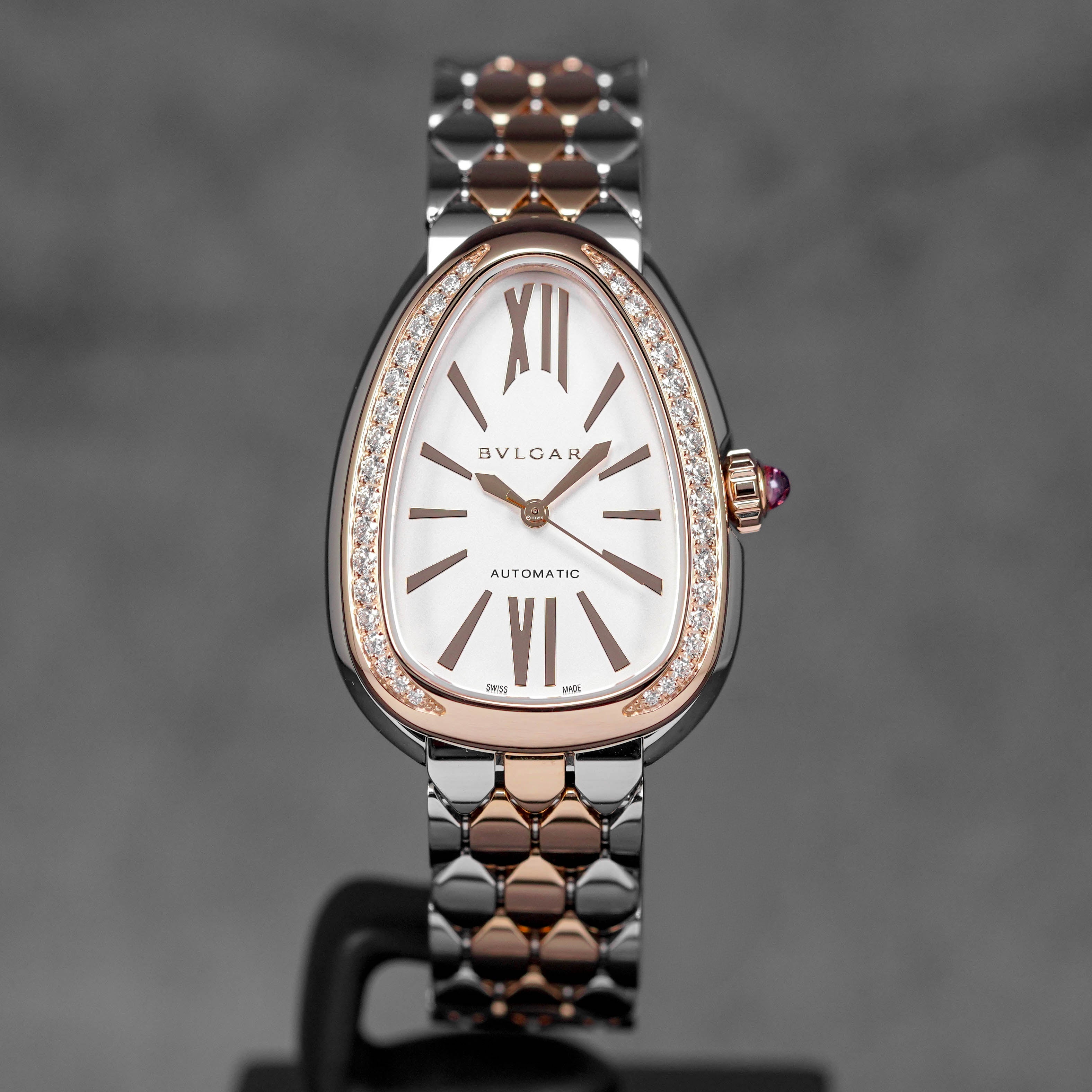 SERPENTI SEDUTTORI TWOTONE ROSEGOLD WHITE DIAL DIAMOND BEZEL (2026)