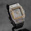 SANTOS AC 23.80 TWOTONE YELLOWGOLD CUSTOM DIAMOND-SET (WATCH ONLY)