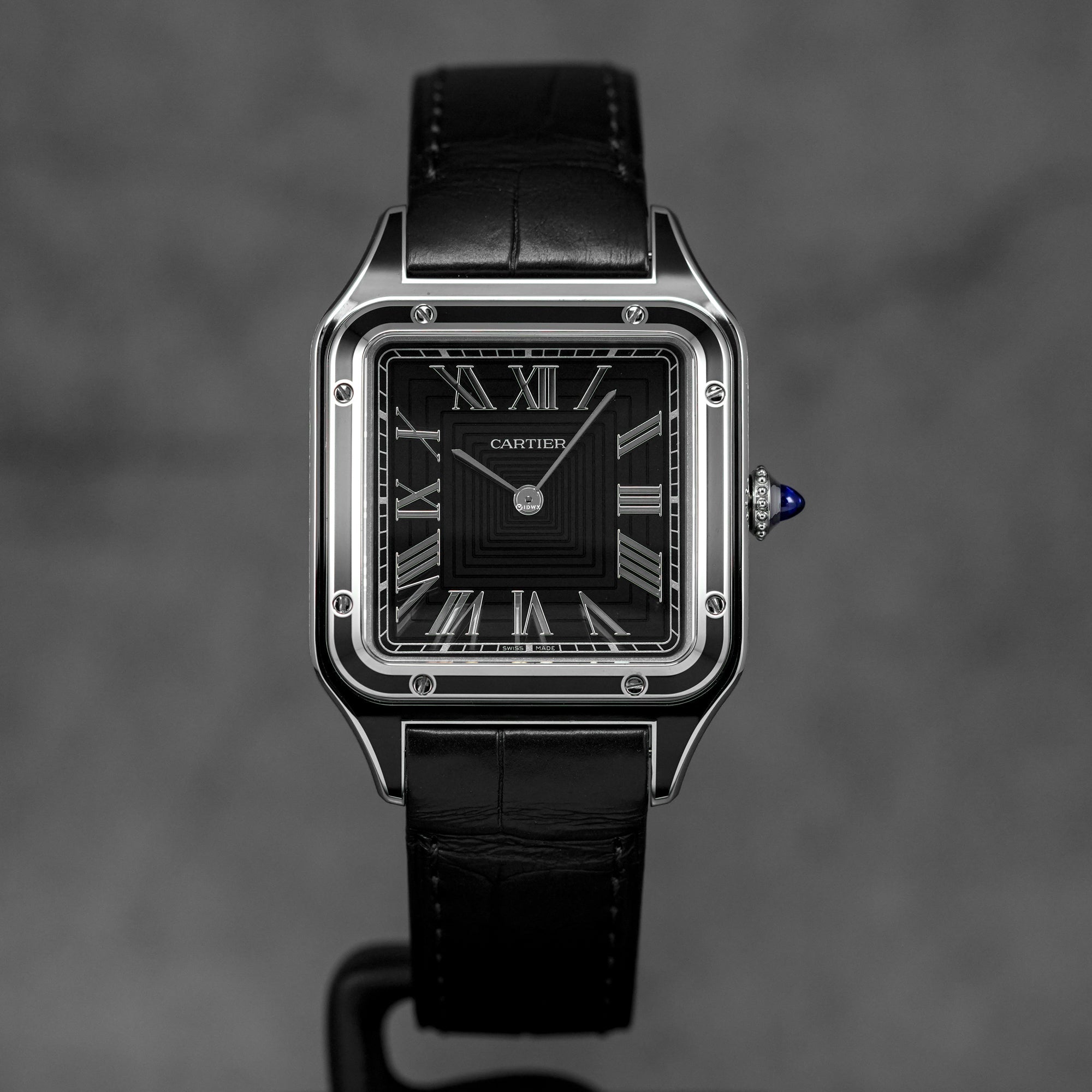 SANTOS DUMONT L BLACK LACQUER DIAL (2025)