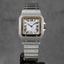 SANTOS GALBEE XL TWOTONE YELLOWGOLD SILVER DIAL (2017)