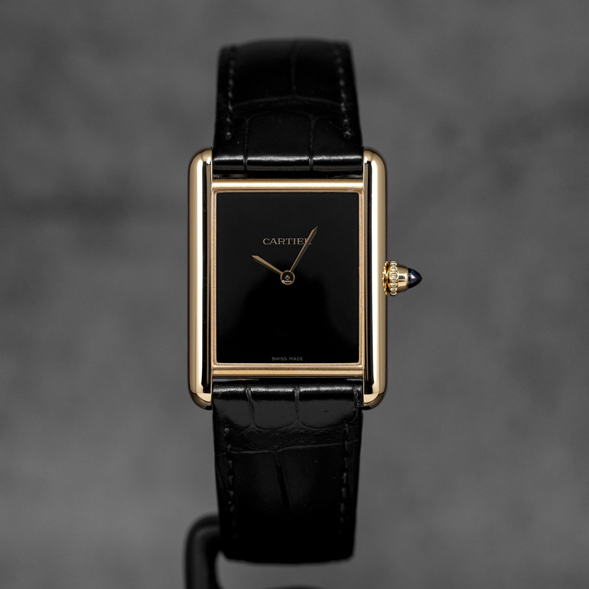 TANK LOUIS M YELLOWGOLD BLACK DIAL (2024)