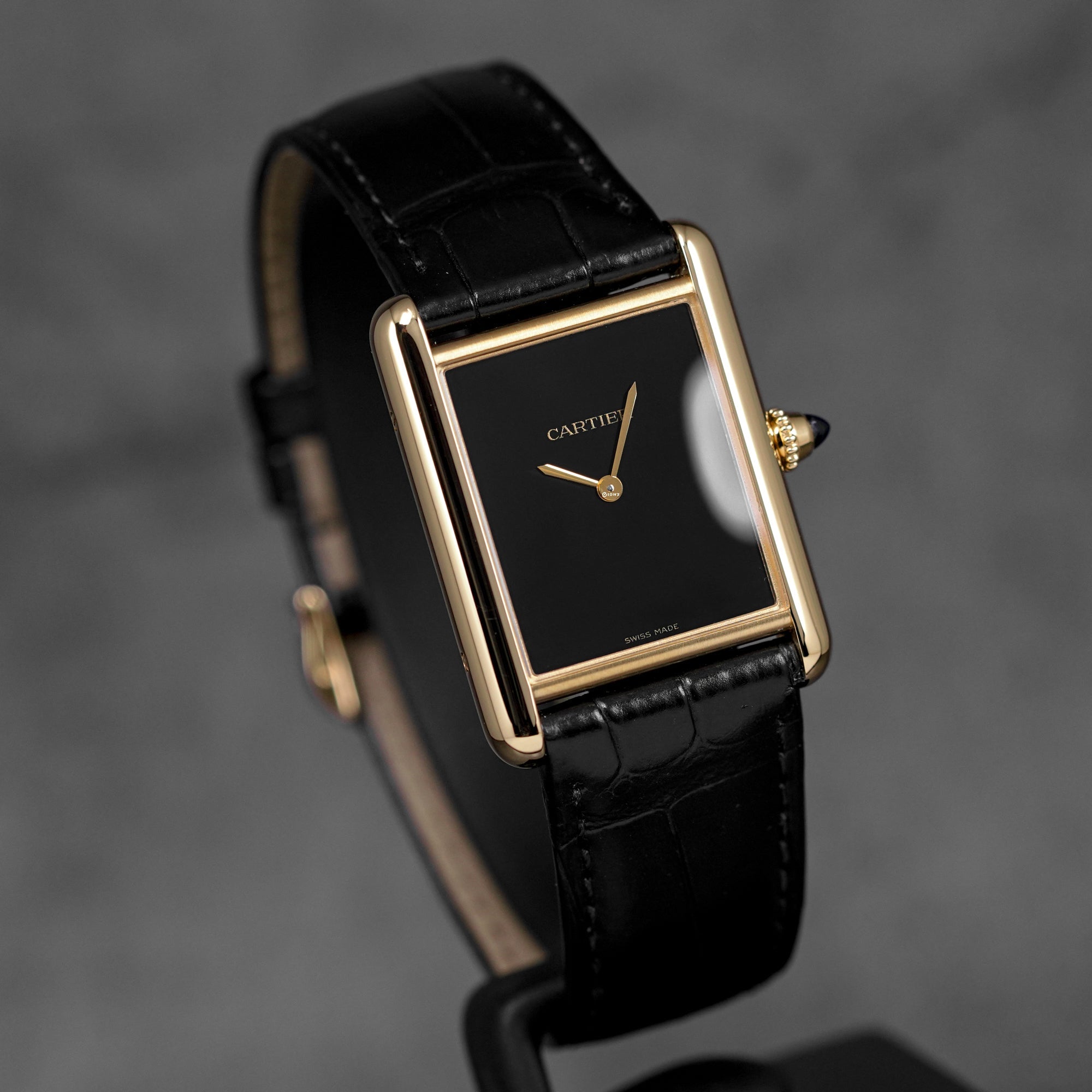 TANK LOUIS M YELLOWGOLD BLACK DIAL (2024)