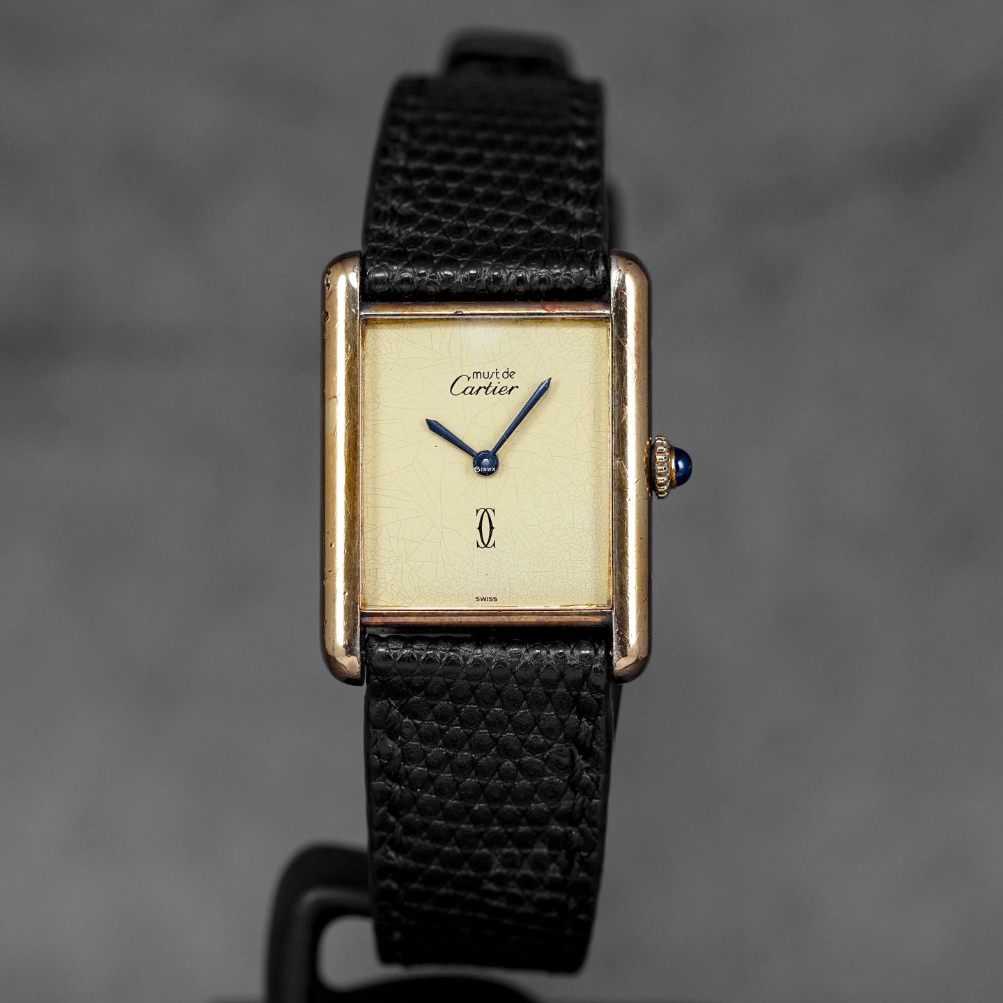 TANK MUST VERMEIL YELLOWGOLD-PLATED LIMONCINO DIAL (WATCH ONLY)