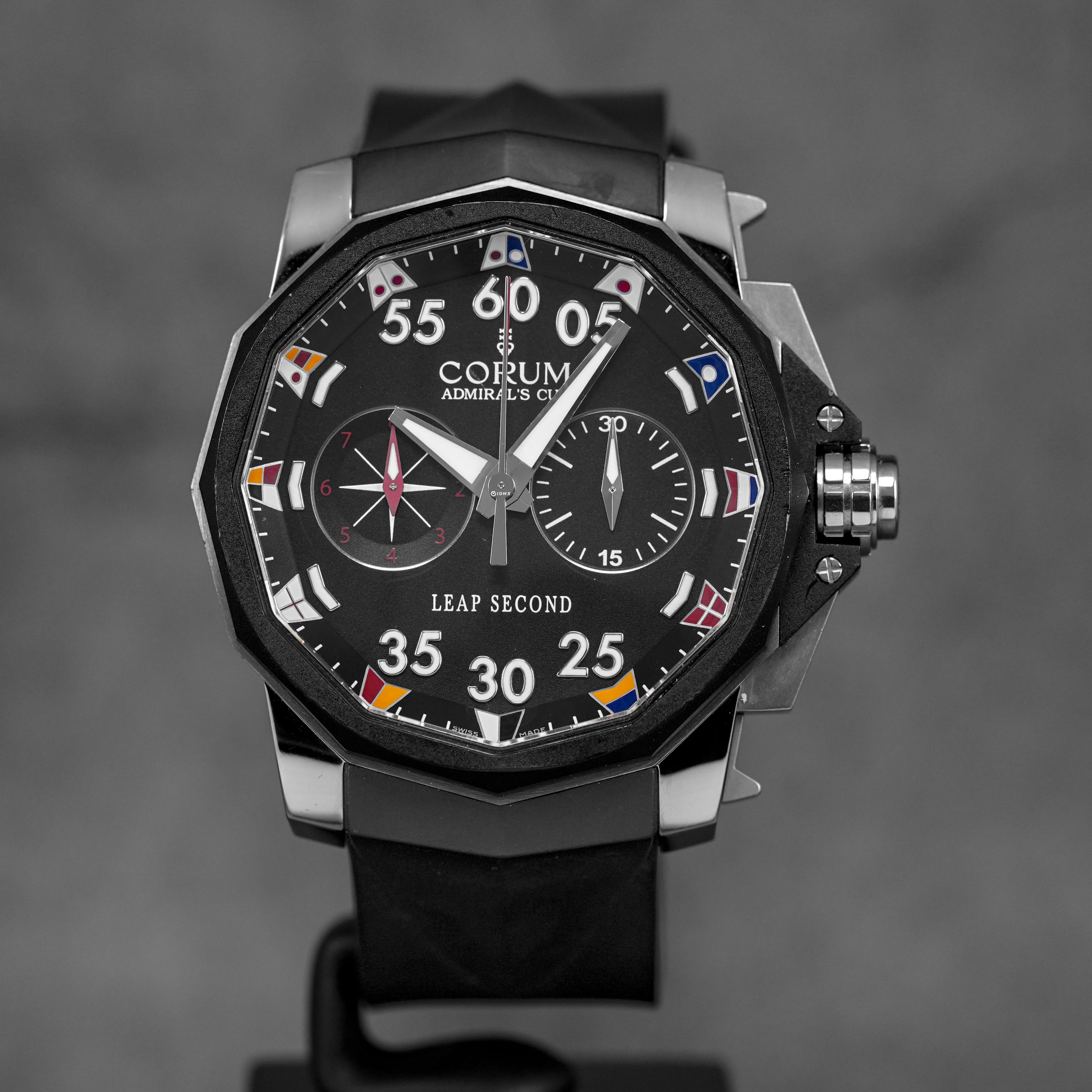 ADMIRAL'S CUP LEAP SECOND 48 TITANIUM BLACK DIAL (2008)