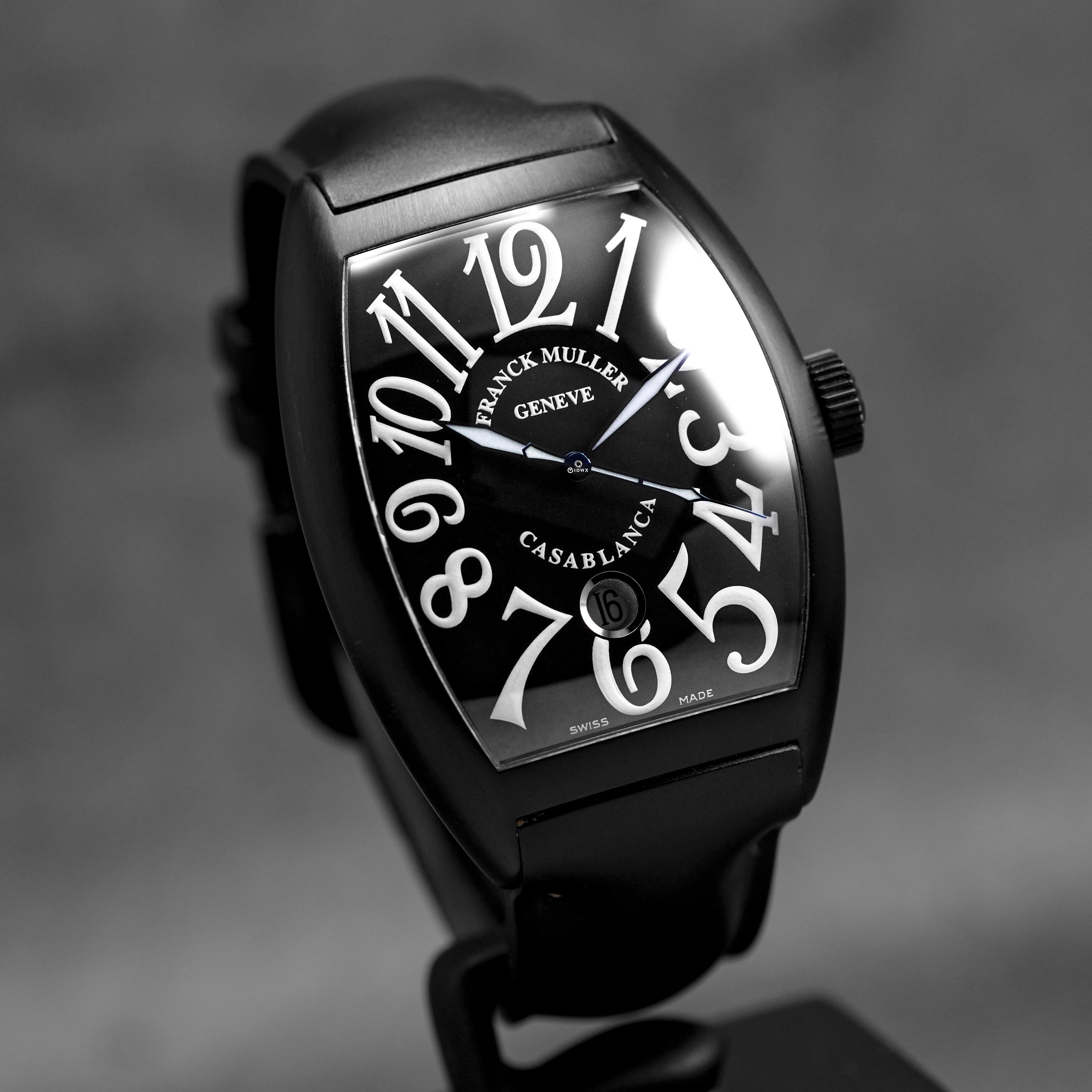 CASABLANCA STEEL BLACK PVD (UNDATED)