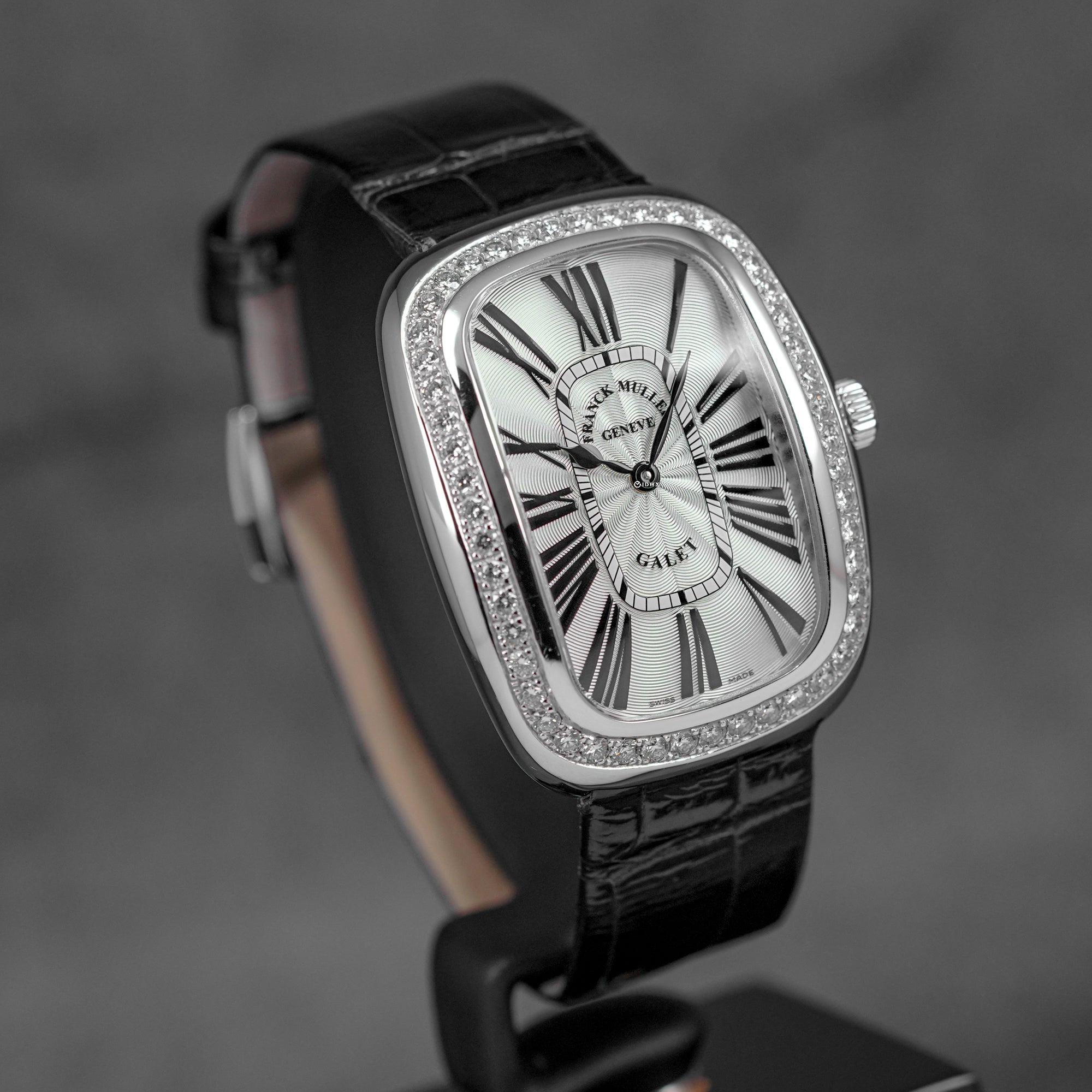 GALET WHITE ROMAN DIAL DIAMOND BEZEL (2025)