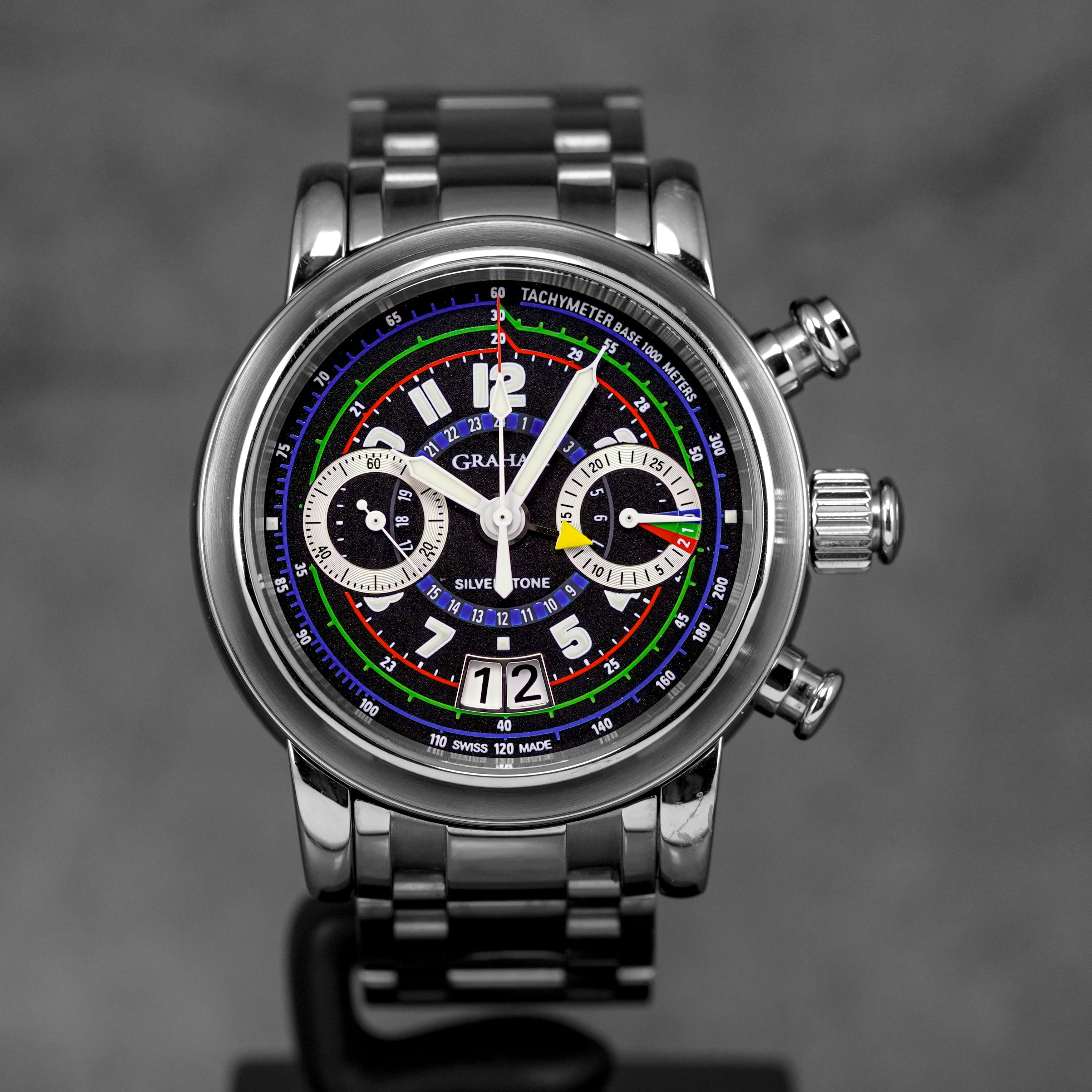 SILVERSTONE FLYBACK CHRONOGRAPH GMT (UNDATED)