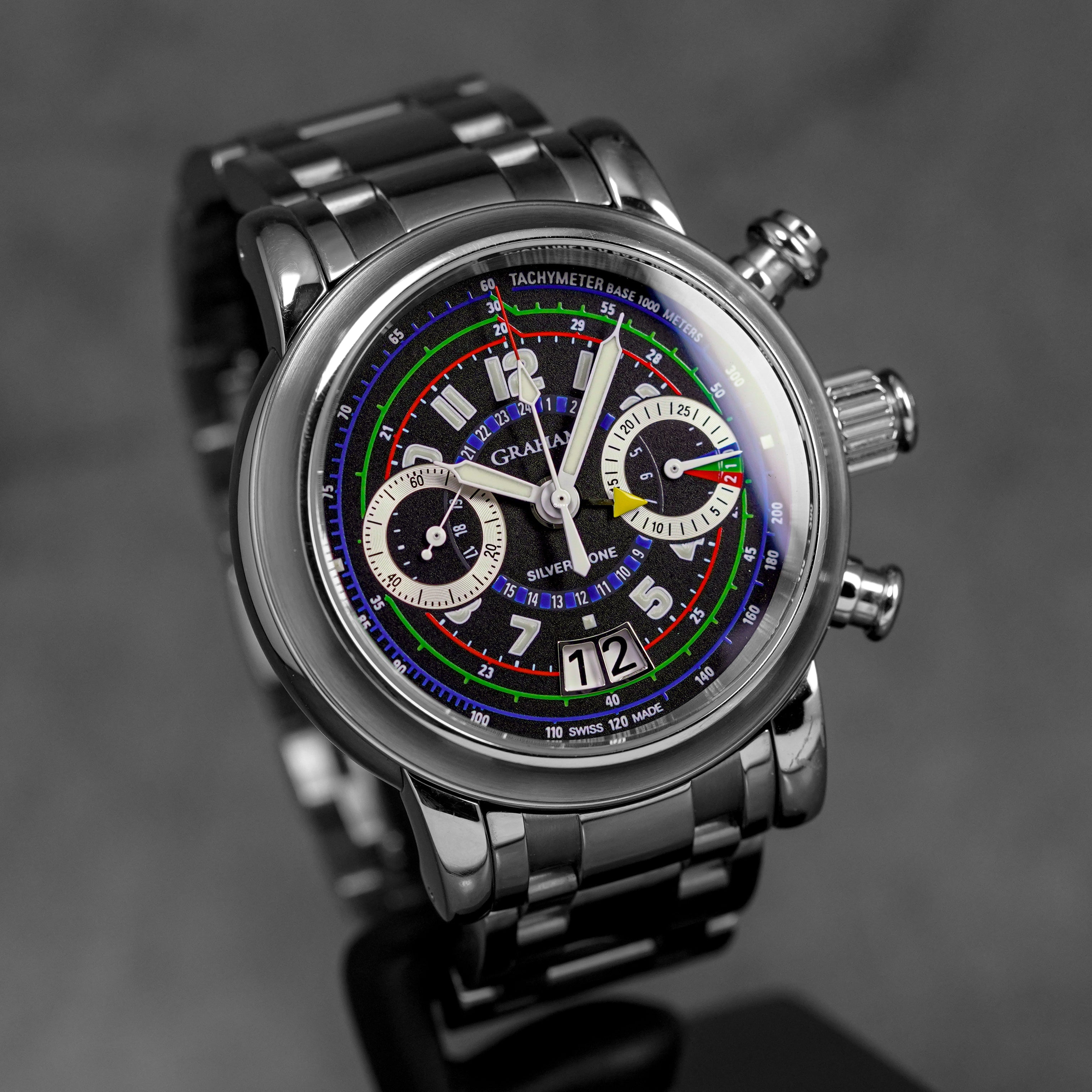 SILVERSTONE FLYBACK CHRONOGRAPH GMT (UNDATED)