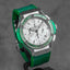BIG BANG 41MM TUTTI FRUTTI 'APPLE' MOP DIAL GREEN TSAVORITE BAGUETTE-CUT BEZEL (2012)